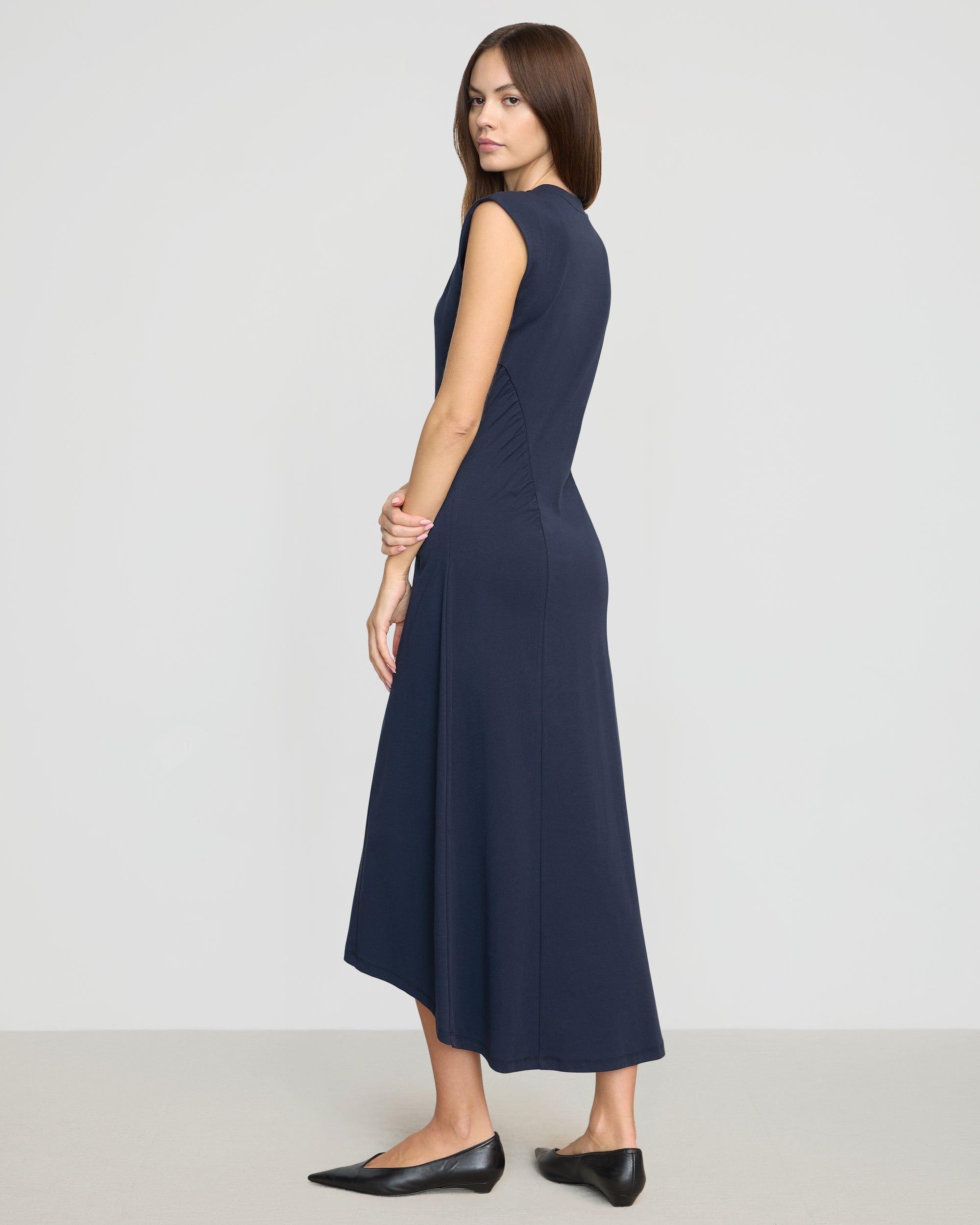 Lenox Side-Ruched Dress Product Image