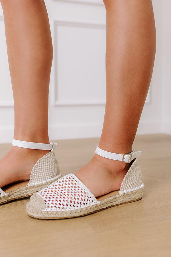The Adalynn Woven Espadrille Flat Product Image