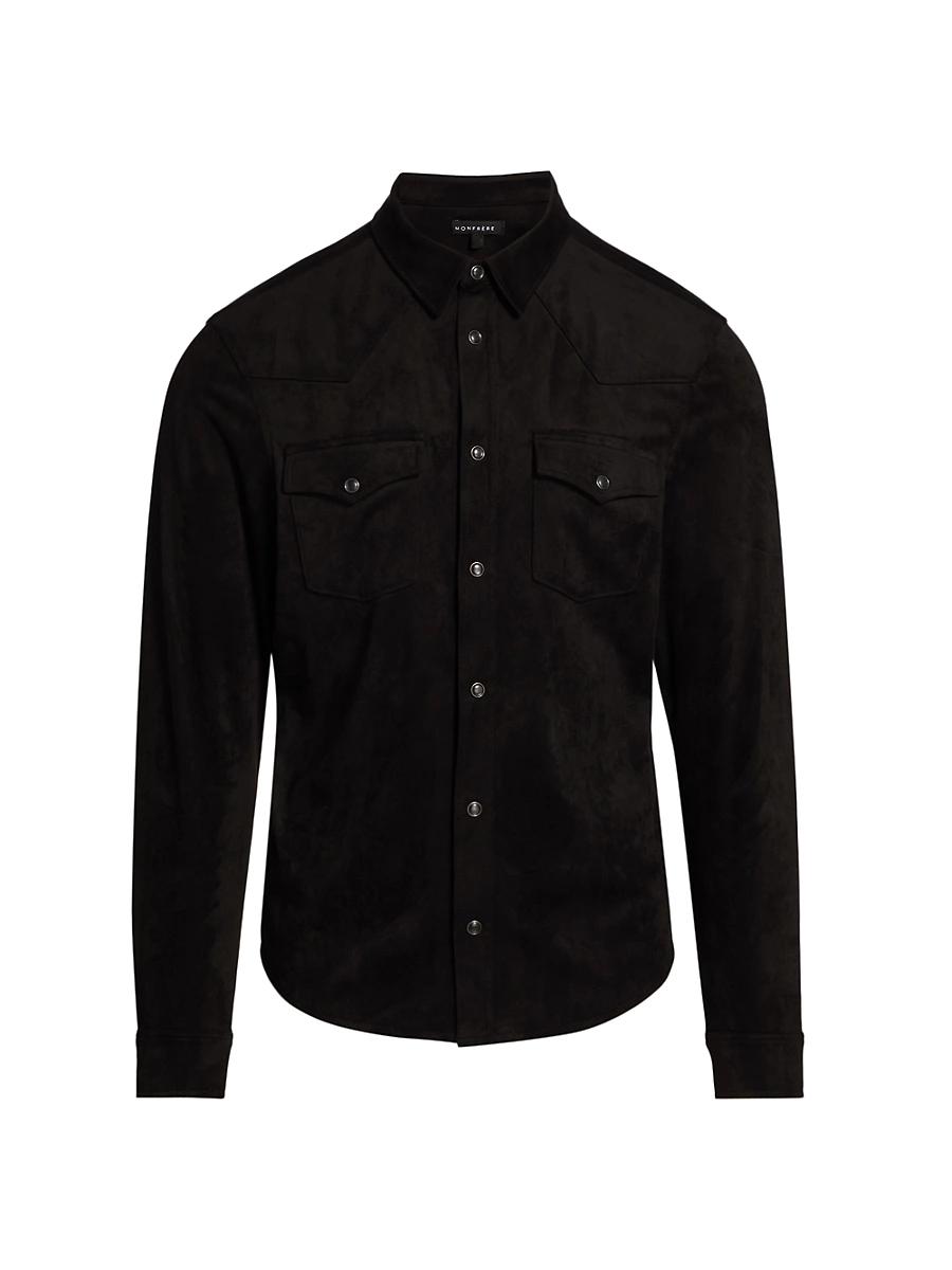 Mens Eastwood Faux Suede Shirt Product Image