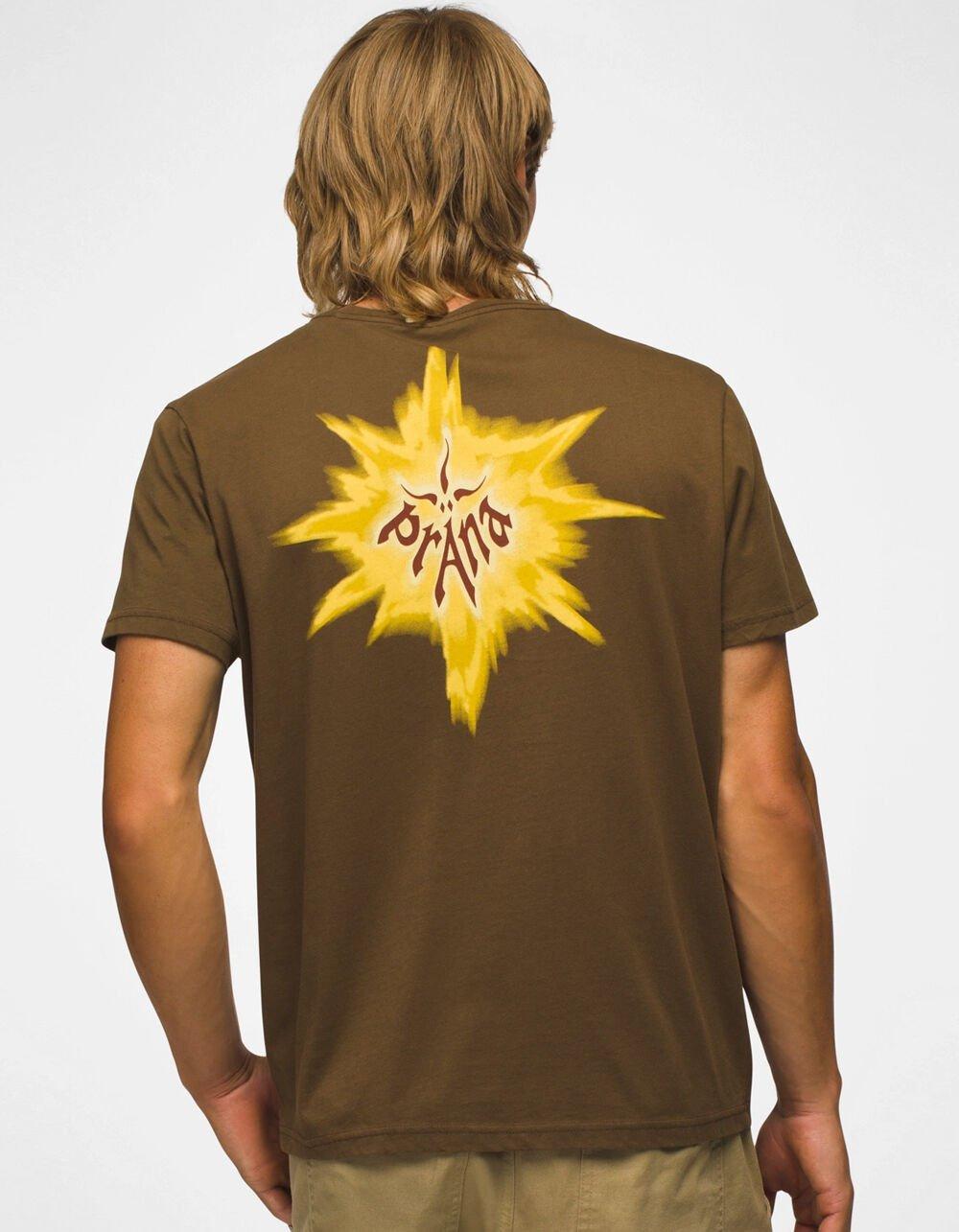 PRANA Heritage Graphic Mens Tee - BROWN Product Image