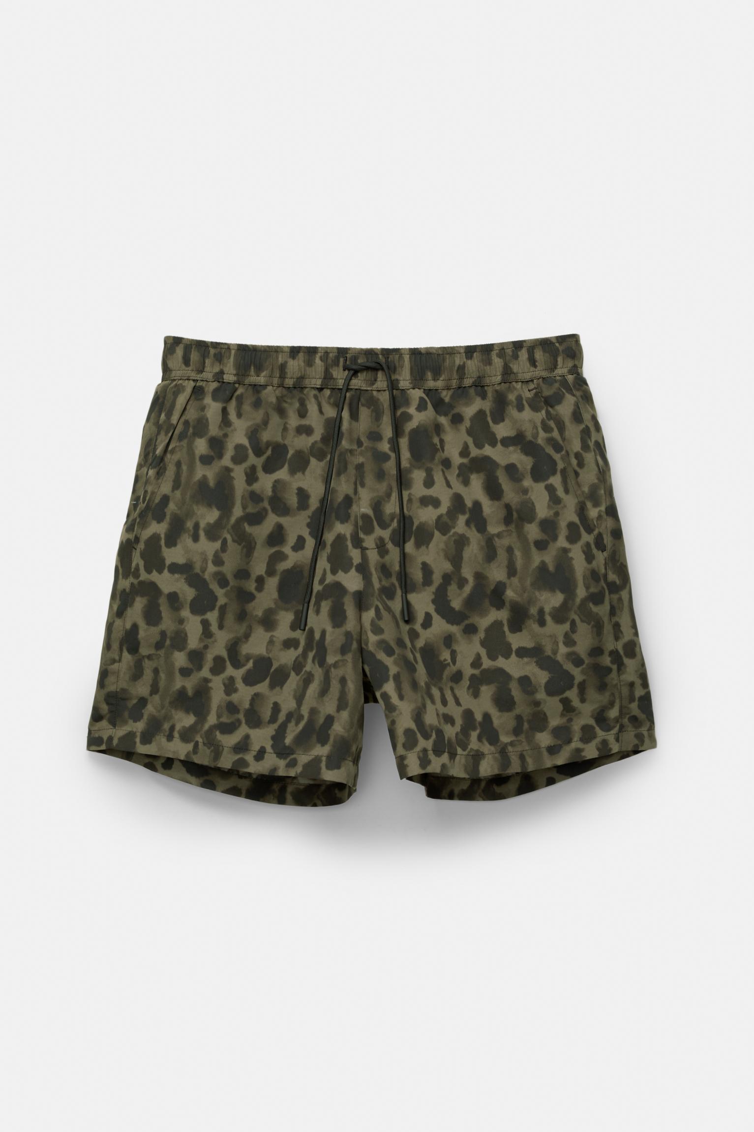 Leopard print board shorts Product Image
