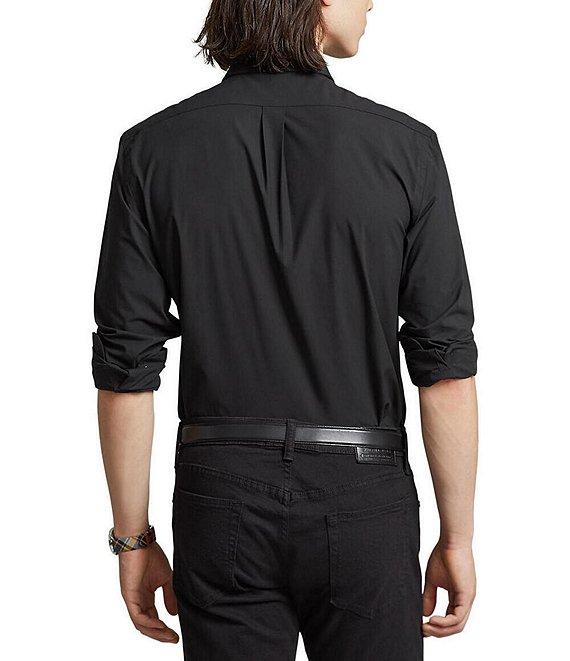 Polo Ralph Lauren Classic Fit Stretch Poplin Long Sleeve Woven Shirt Product Image