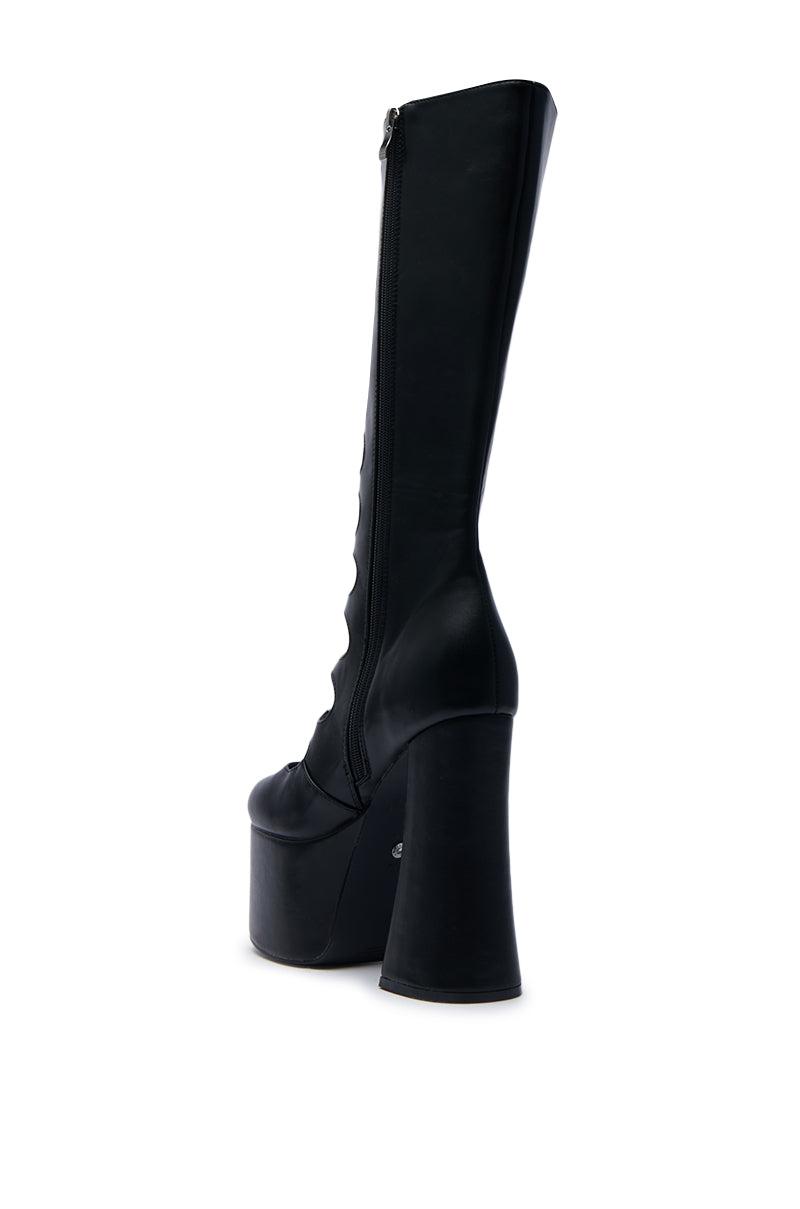 AZALEA WANG TOMLIN BLACK BOOT Product Image