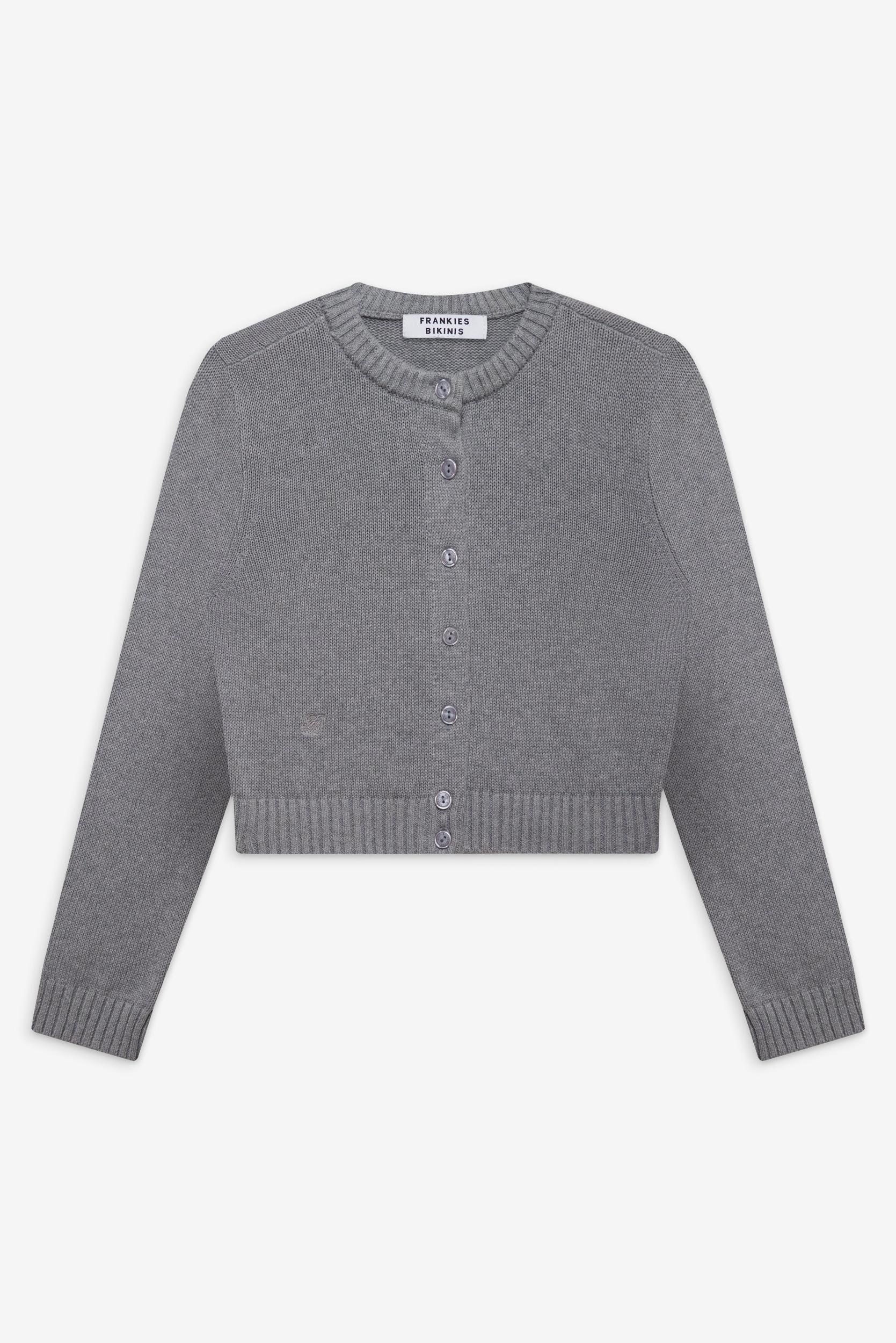 Dudley Knit Cardigan - Rain Cloud Product Image