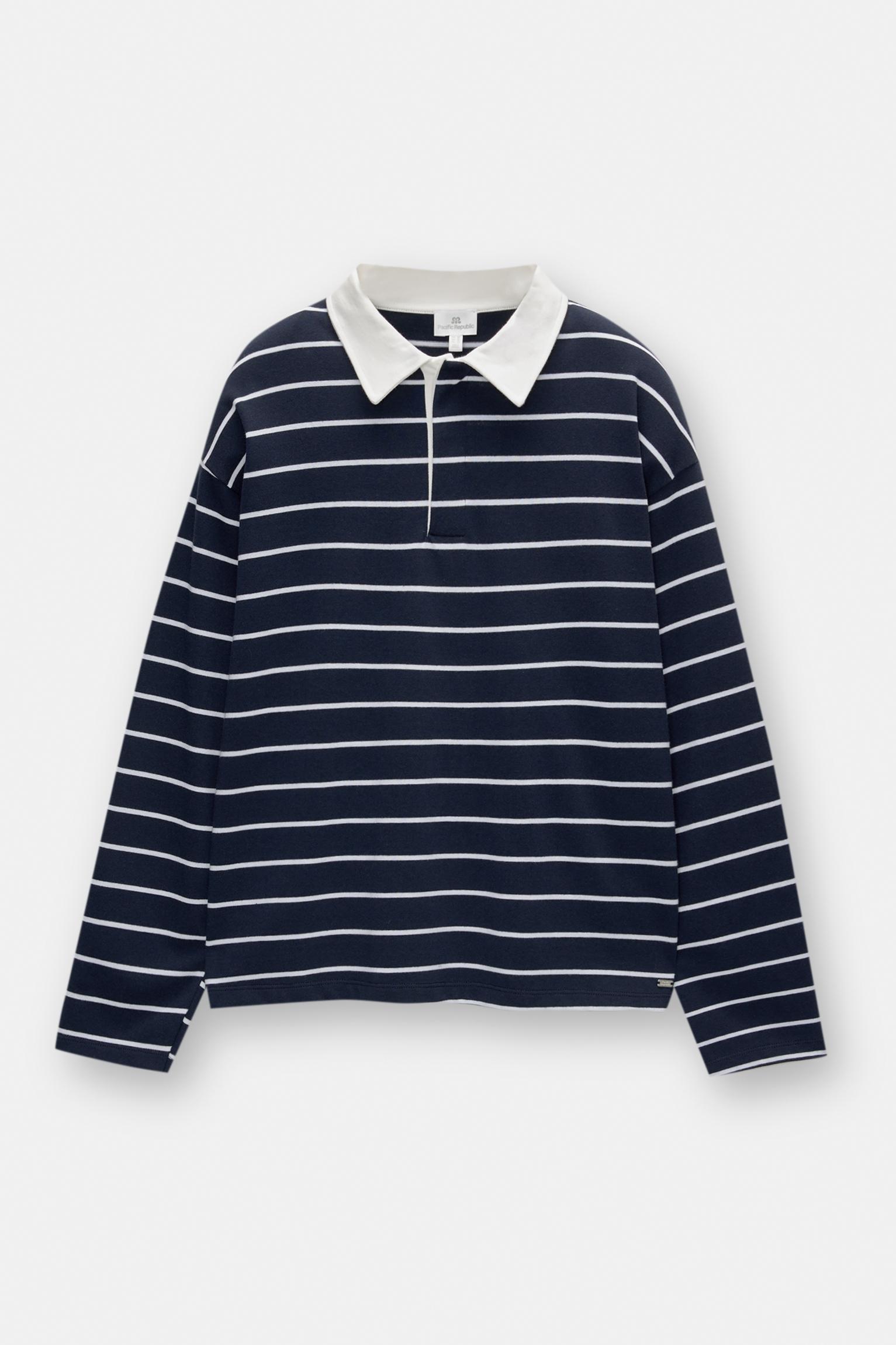 Striped polo shirt Product Image