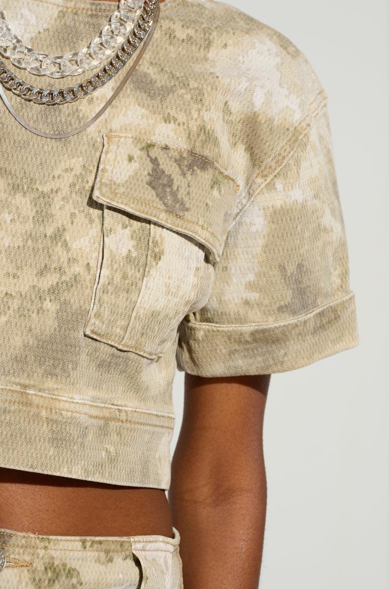 READY FOR WHATEVER CAMO SHORT SLEEVE SHIRT Product Image