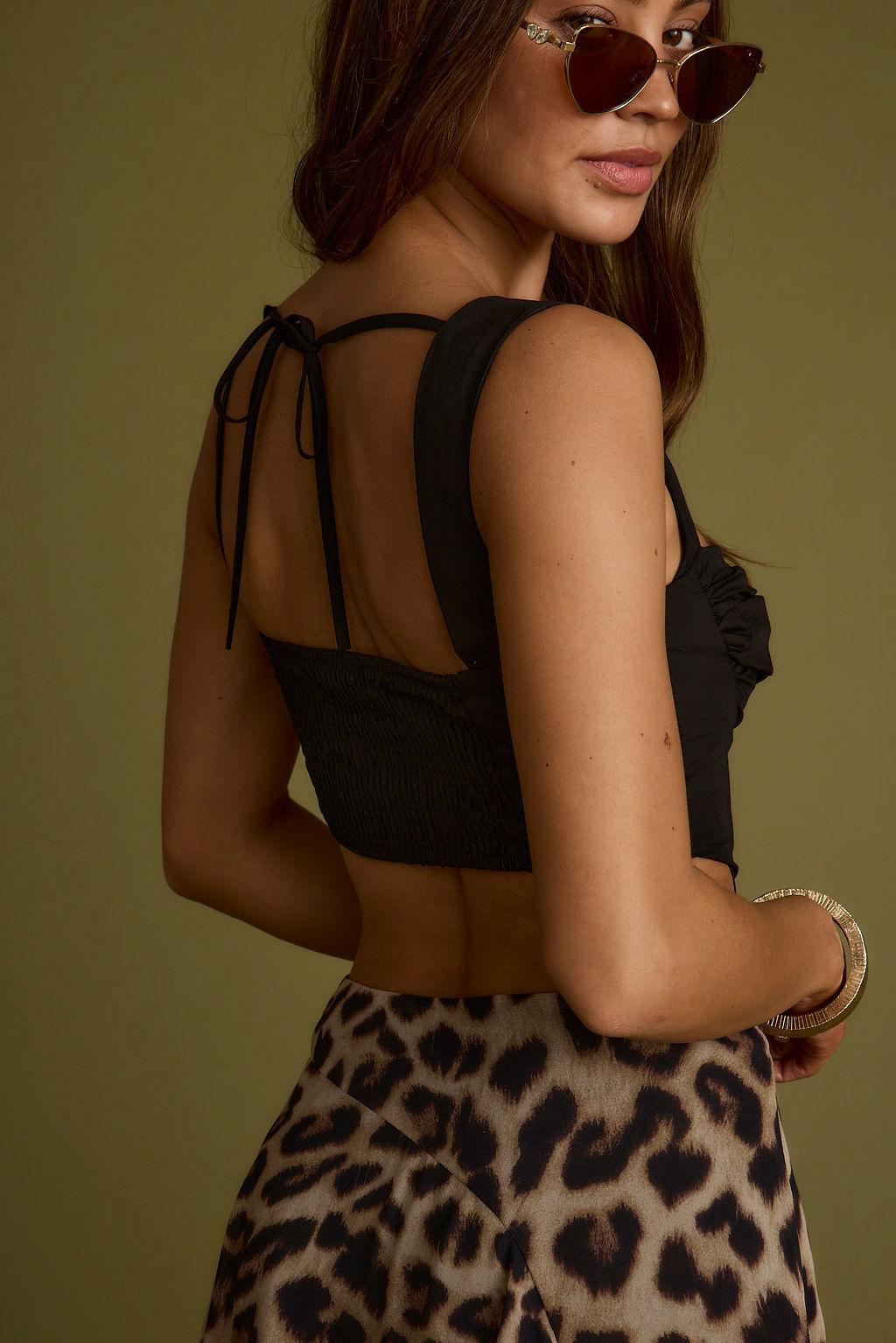 Lorelei Black Corset Top Product Image