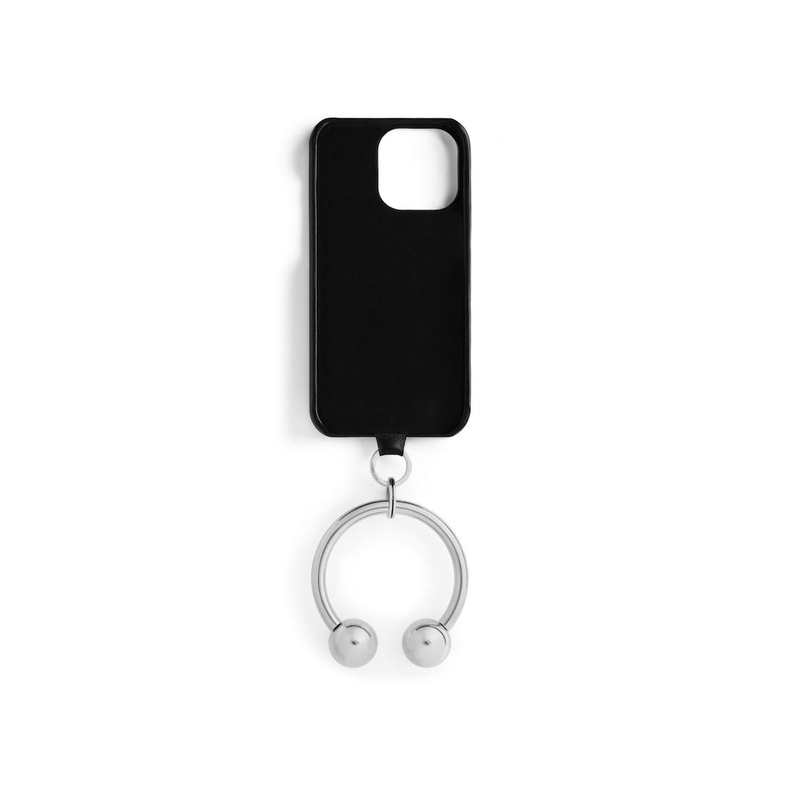 Piercing Phone Case in Black Product Image