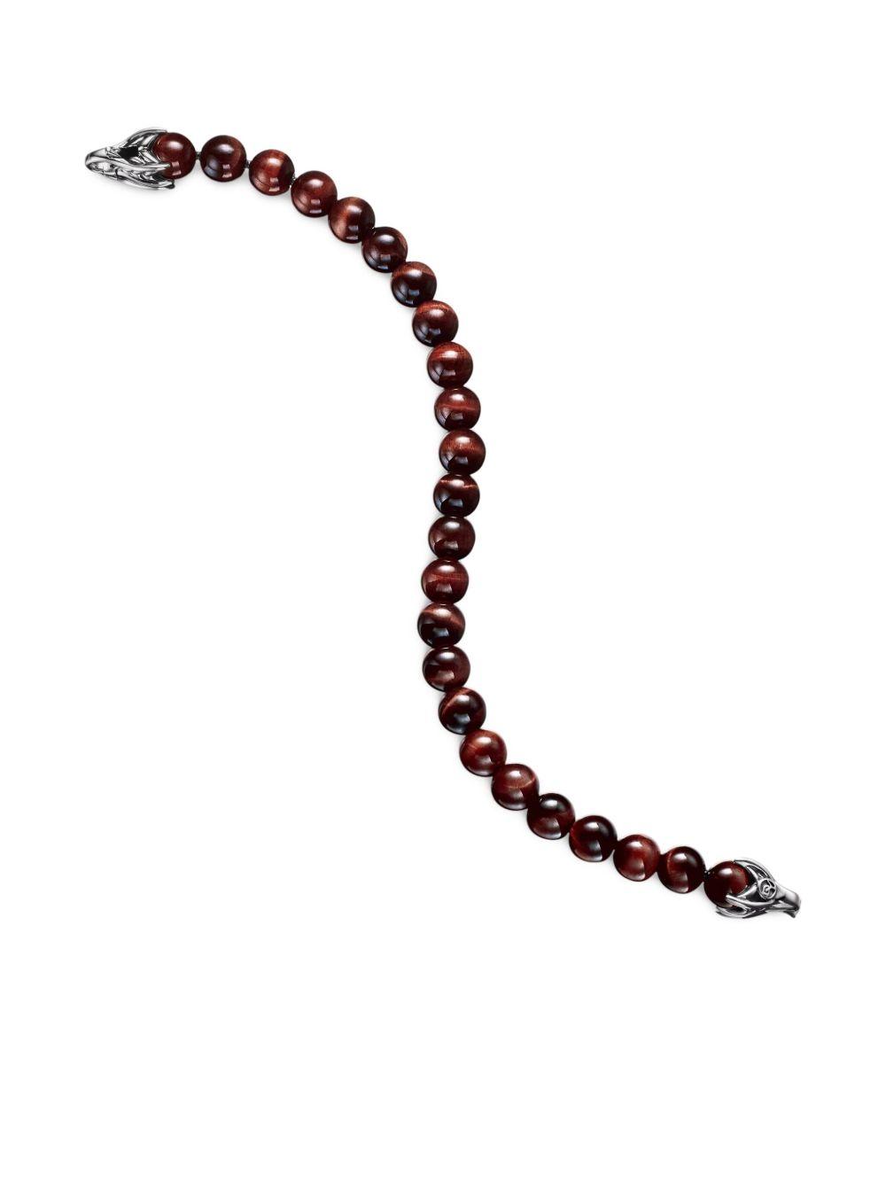 sterling silver Spiritual Beads bracelet (8mm) Product Image