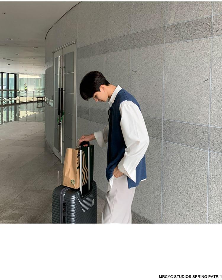 V-Neck Sweater Vest Product Image