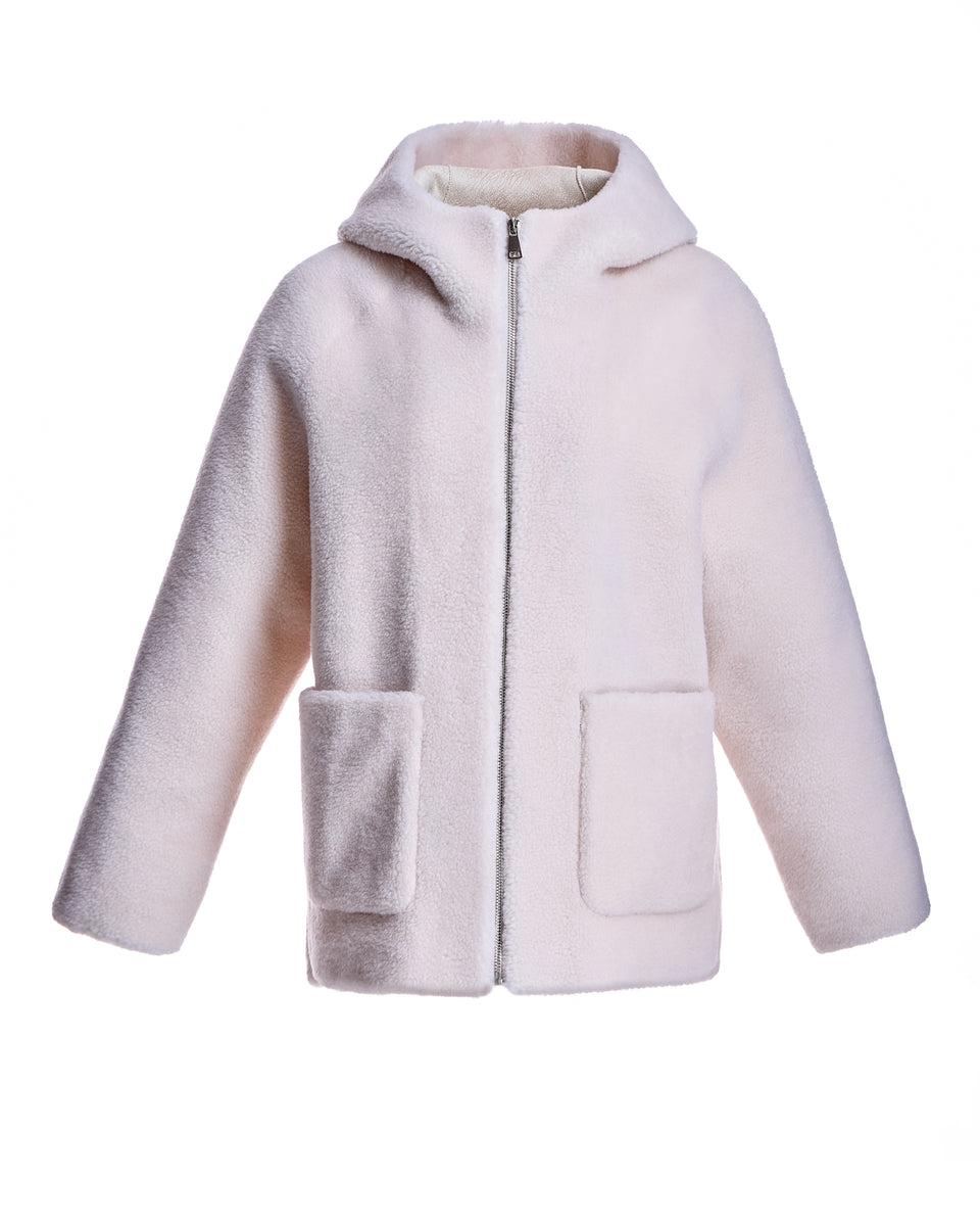 Hooded Lambswool Jacket Product Image