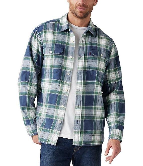 Levi's® Plaid Long Sleeve Worker Overshirt Product Image