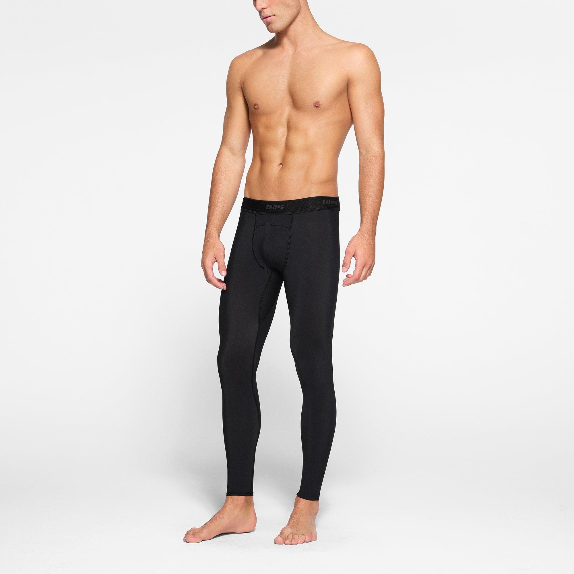 SKIMS FLEX MENS LEGGING | OBSIDIAN Product Image