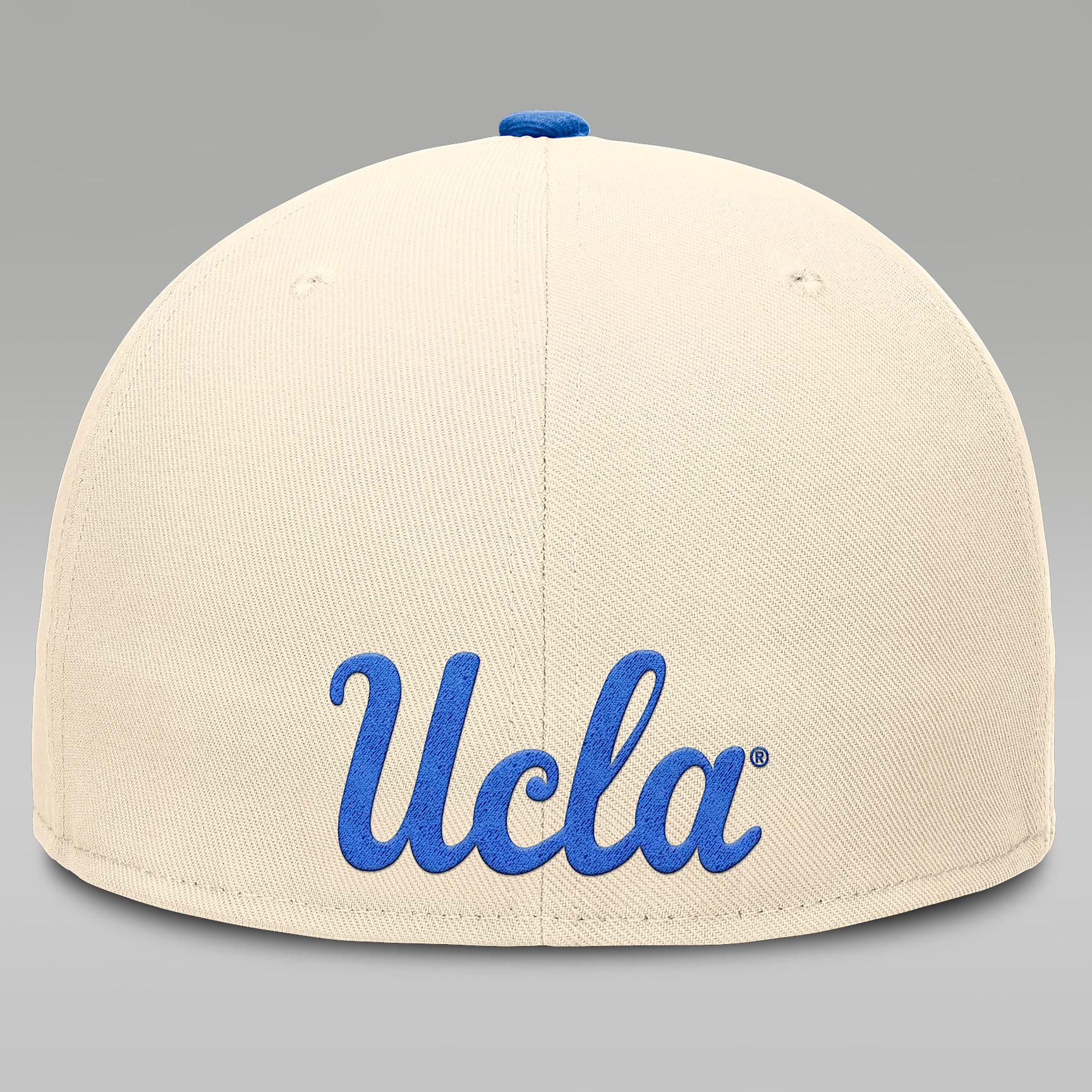 Mens UCLA Bruins Primetime True Jordan Brand Dri-FIT College Fitted Hat | JC110C3HUCL-4EN Product Image
