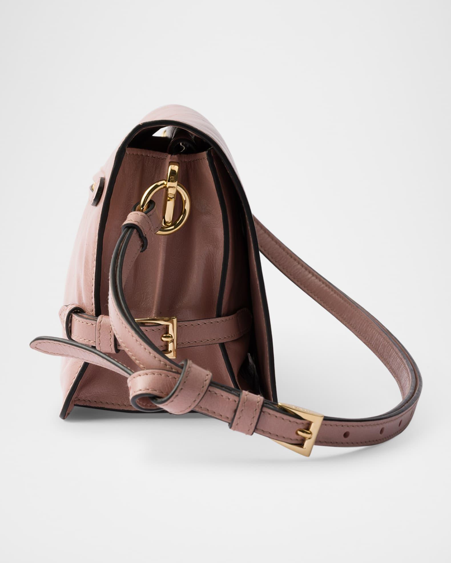 Glossy Leather Shoulder Bag Product Image