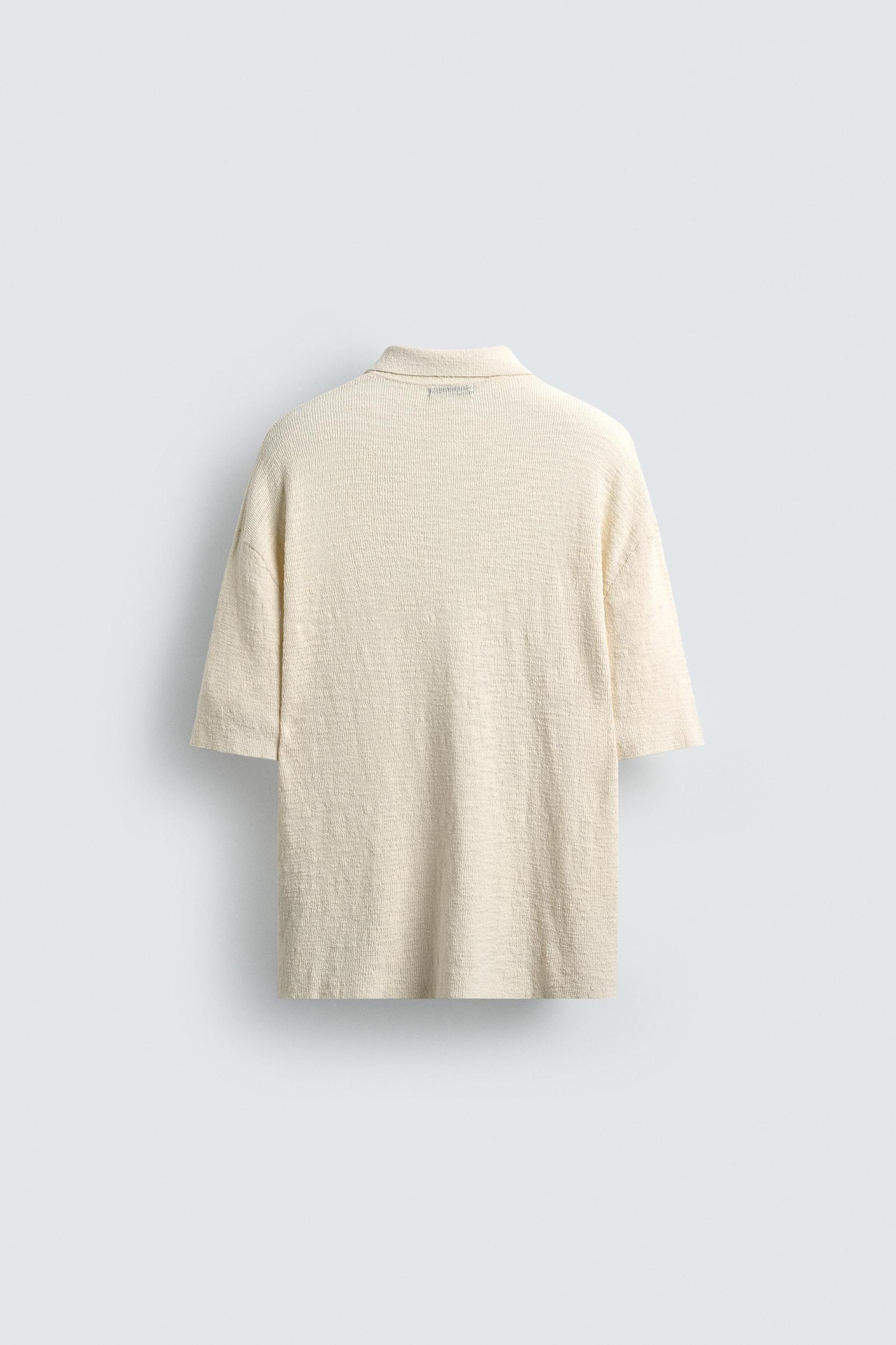 IRREGULAR KNIT SHIRT Product Image