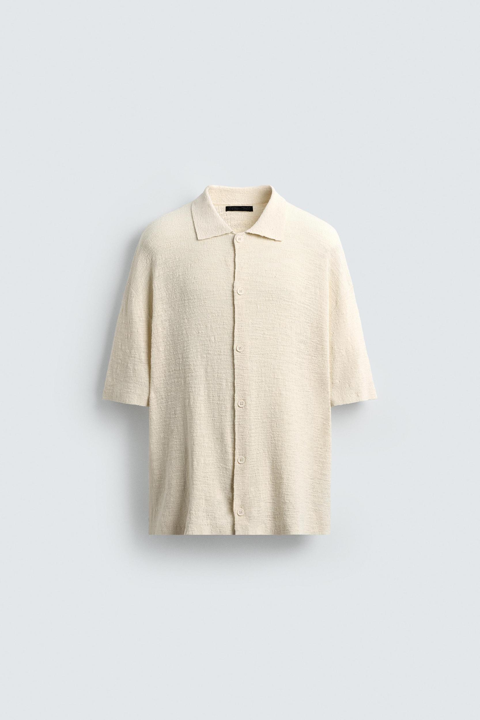 IRREGULAR KNIT SHIRT Product Image