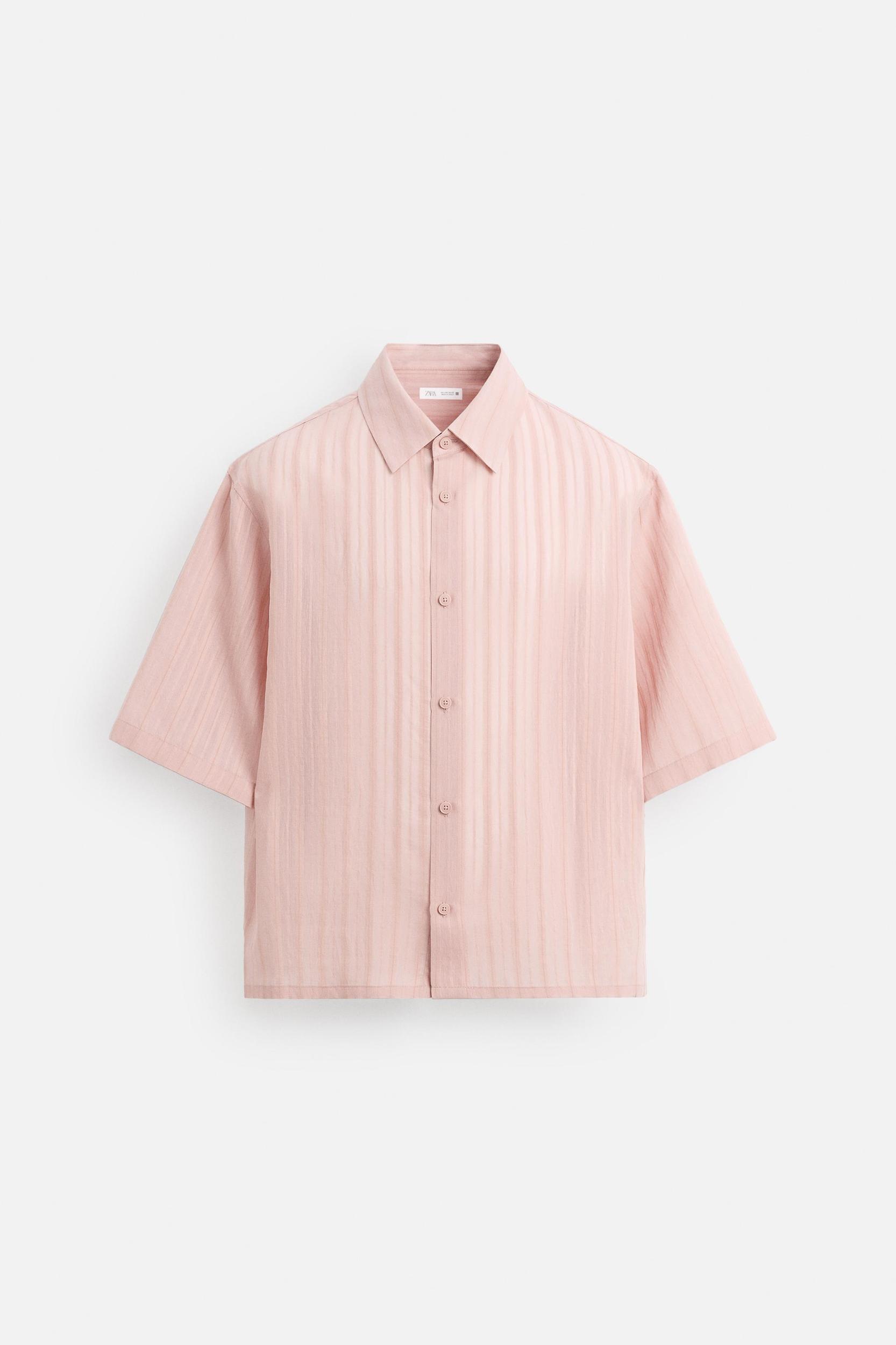 STRIPED JACQUARD SHIRT Product Image