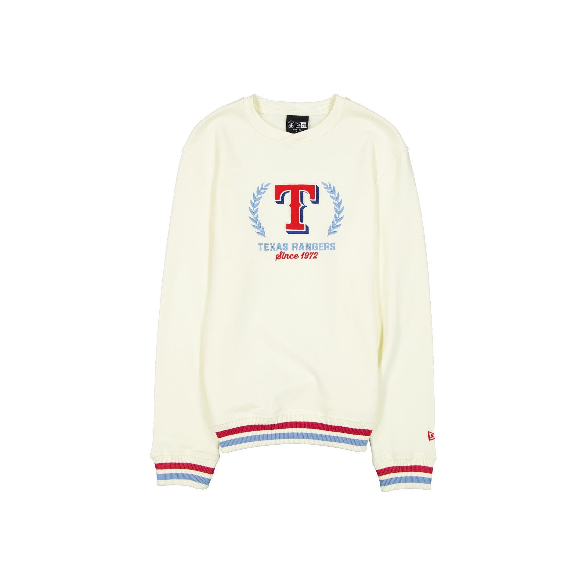 Los Angeles Dodgers Throwback Chrome White Crewneck Male Product Image