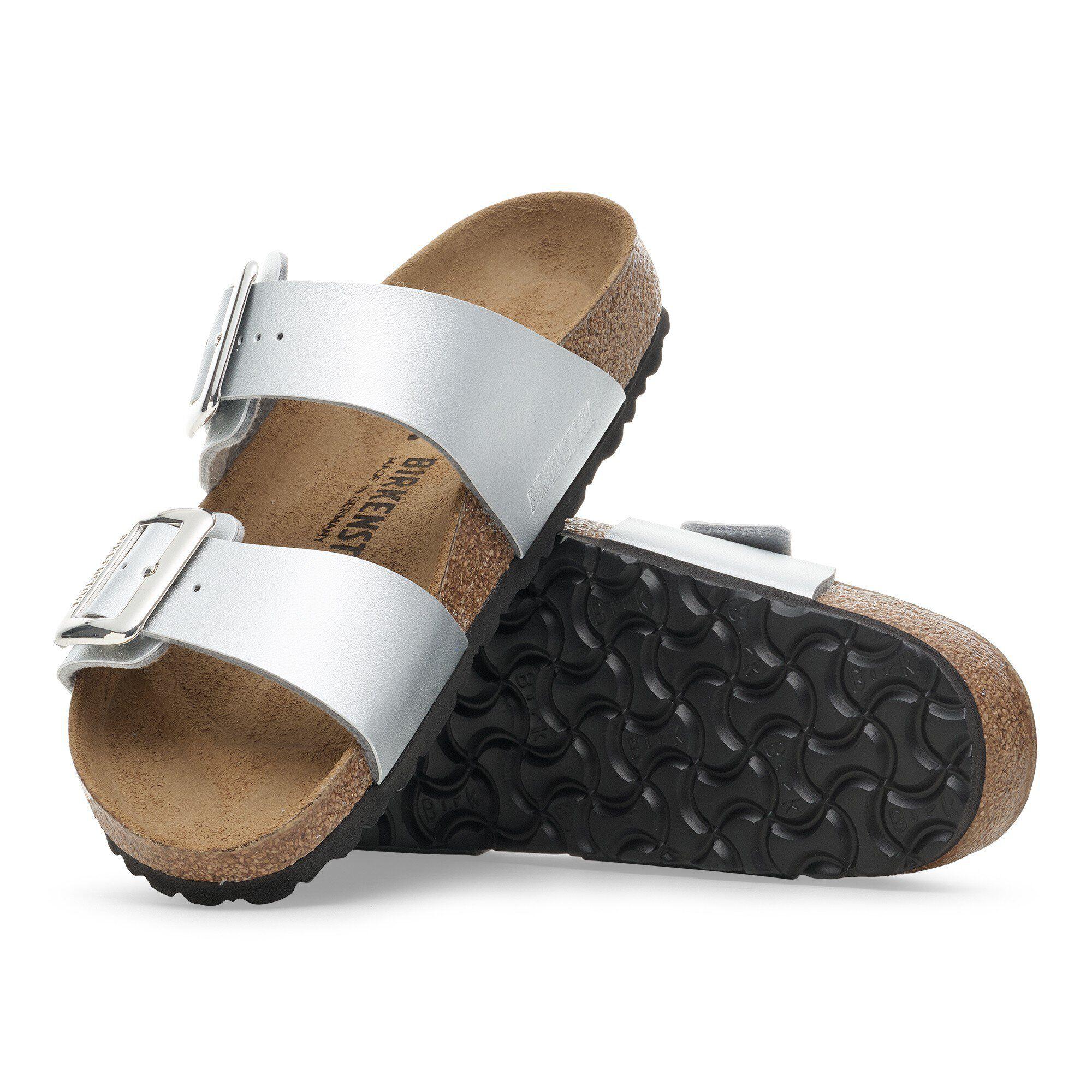 Sydney Luxe Buckle Birko-Flor Silver Metallic Product Image