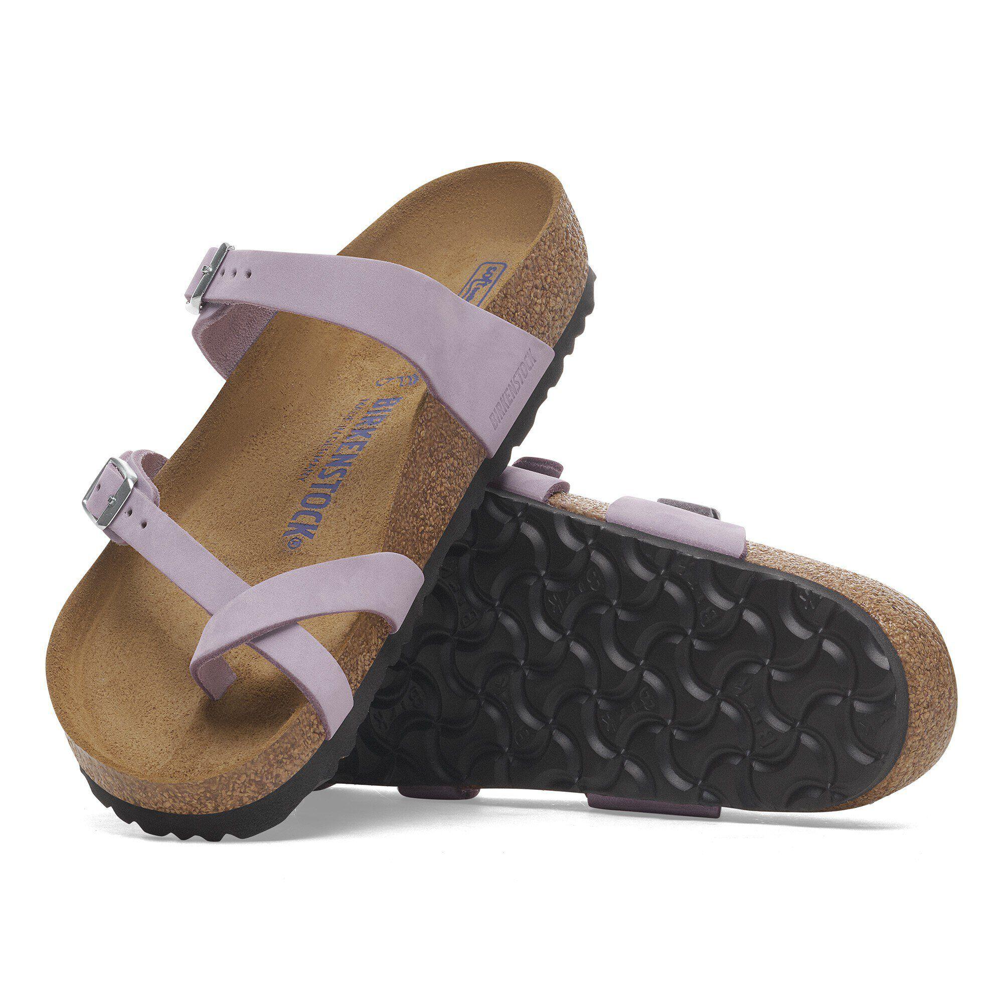 Mayari Soft Footbed Nubuck Leather Purple Fog Product Image