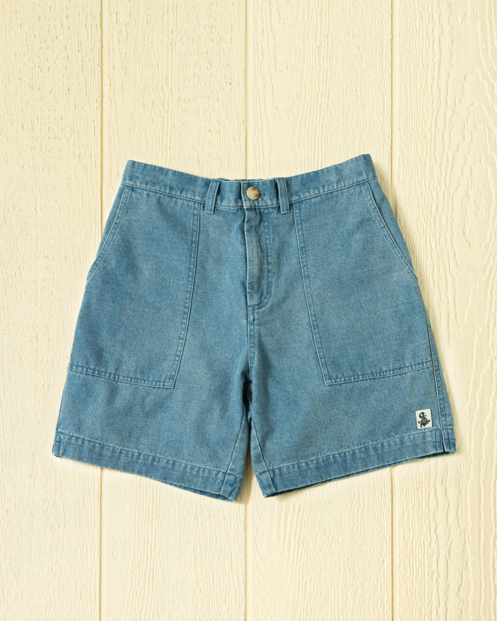 Ventura Short in Mid Wash Denim Product Image
