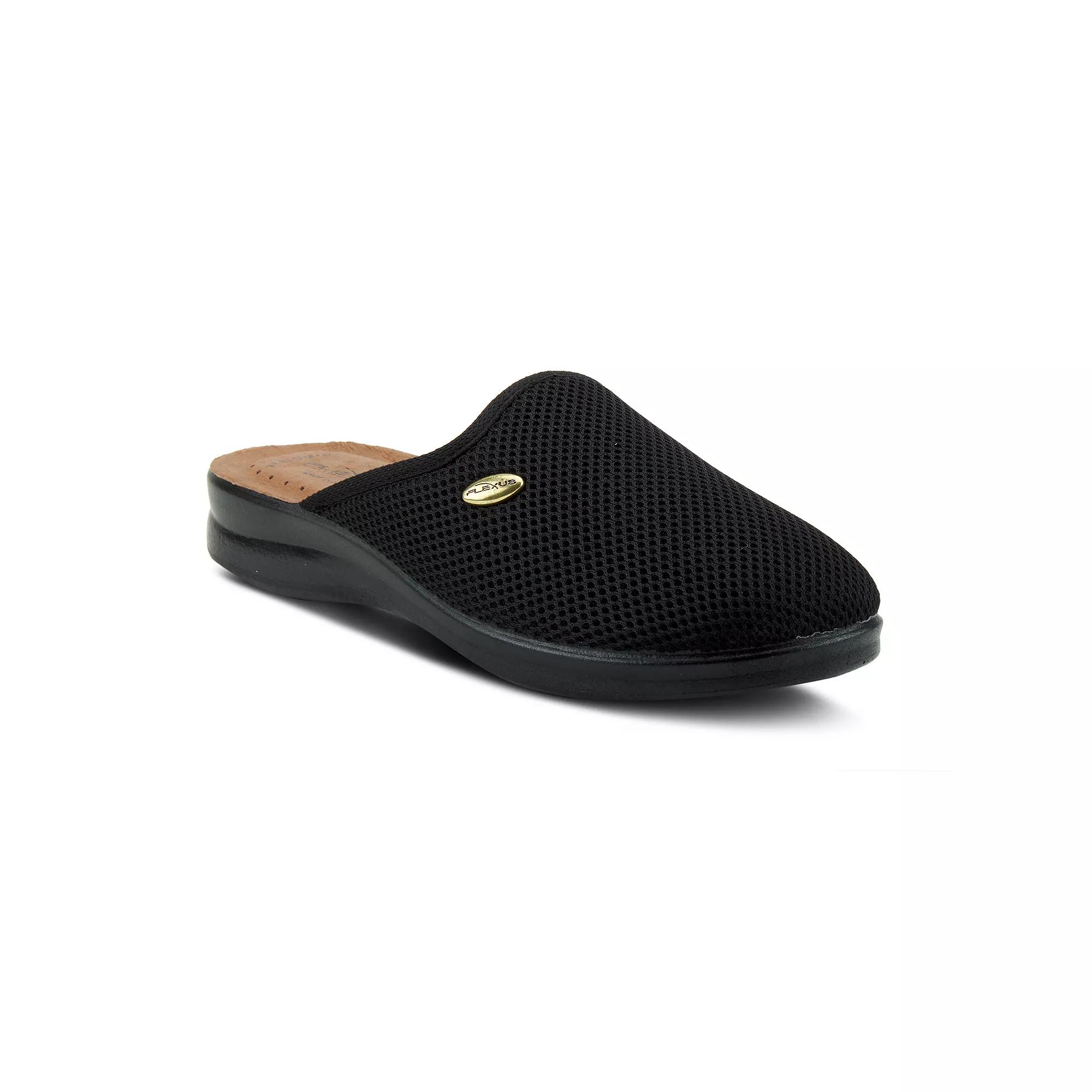 Flexus by Spring Step Women's Scuff Slippers, Size: 35, Black Product Image