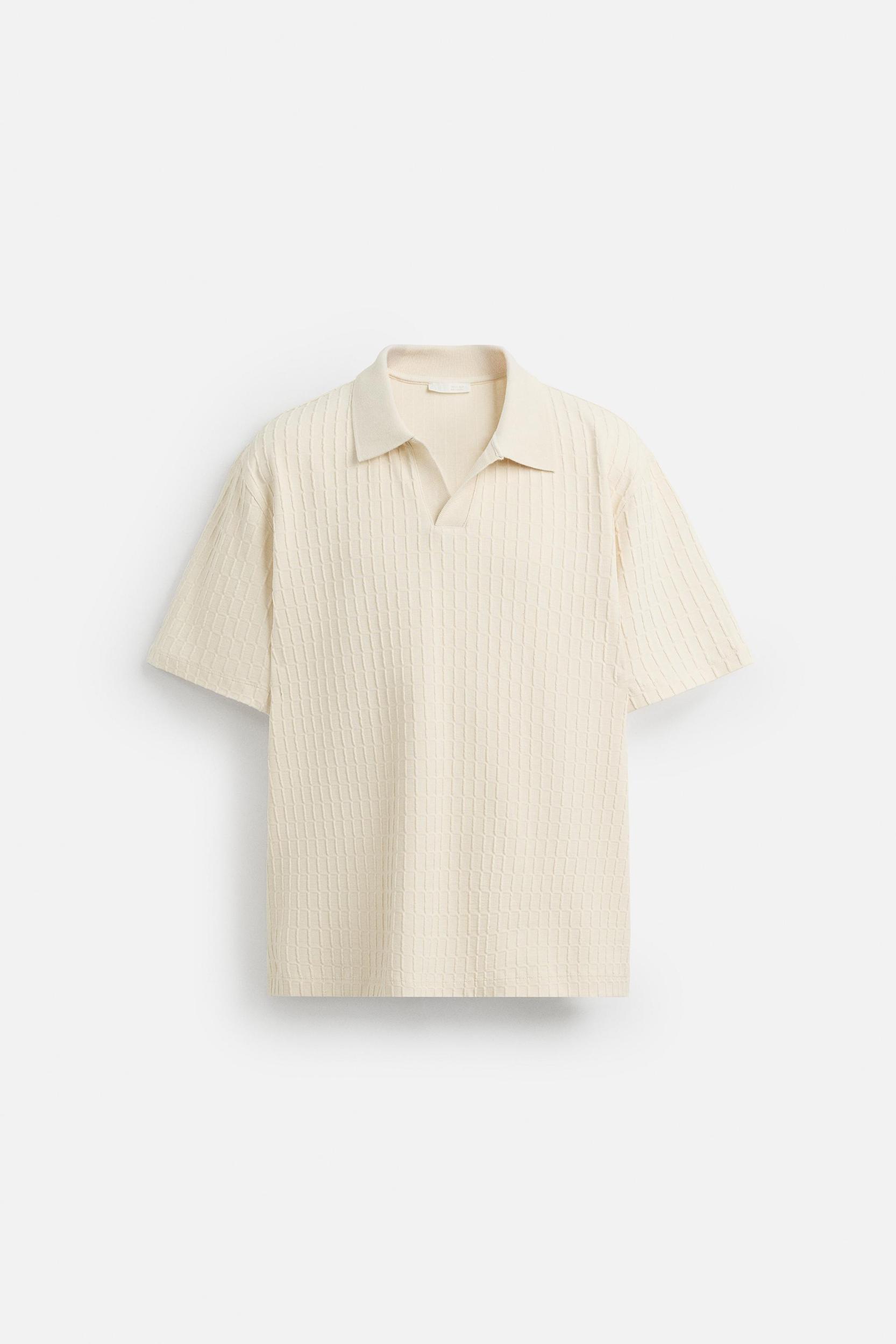 TEXTURED POLO Product Image