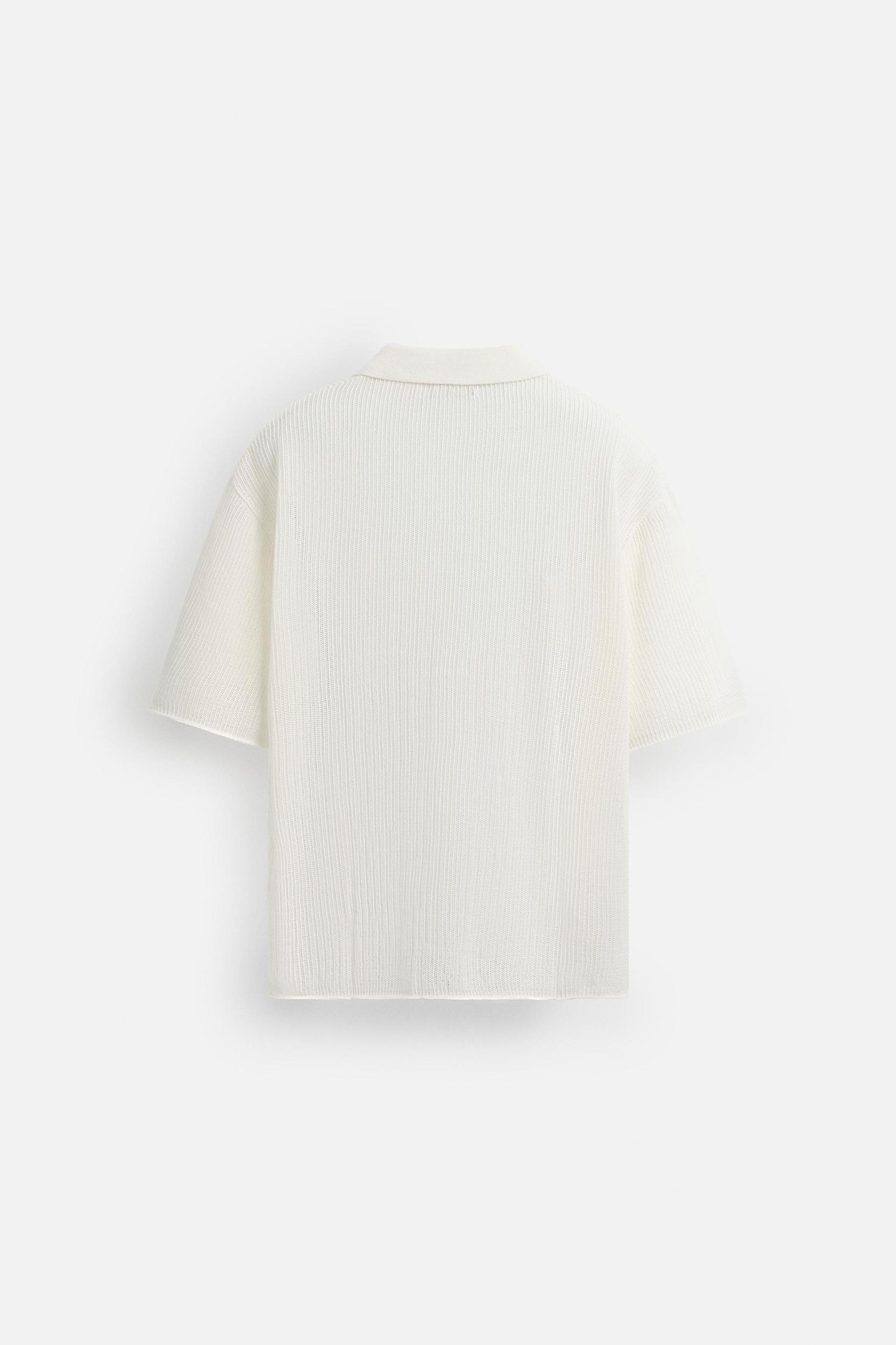 OPEN KNIT SHIRT Product Image