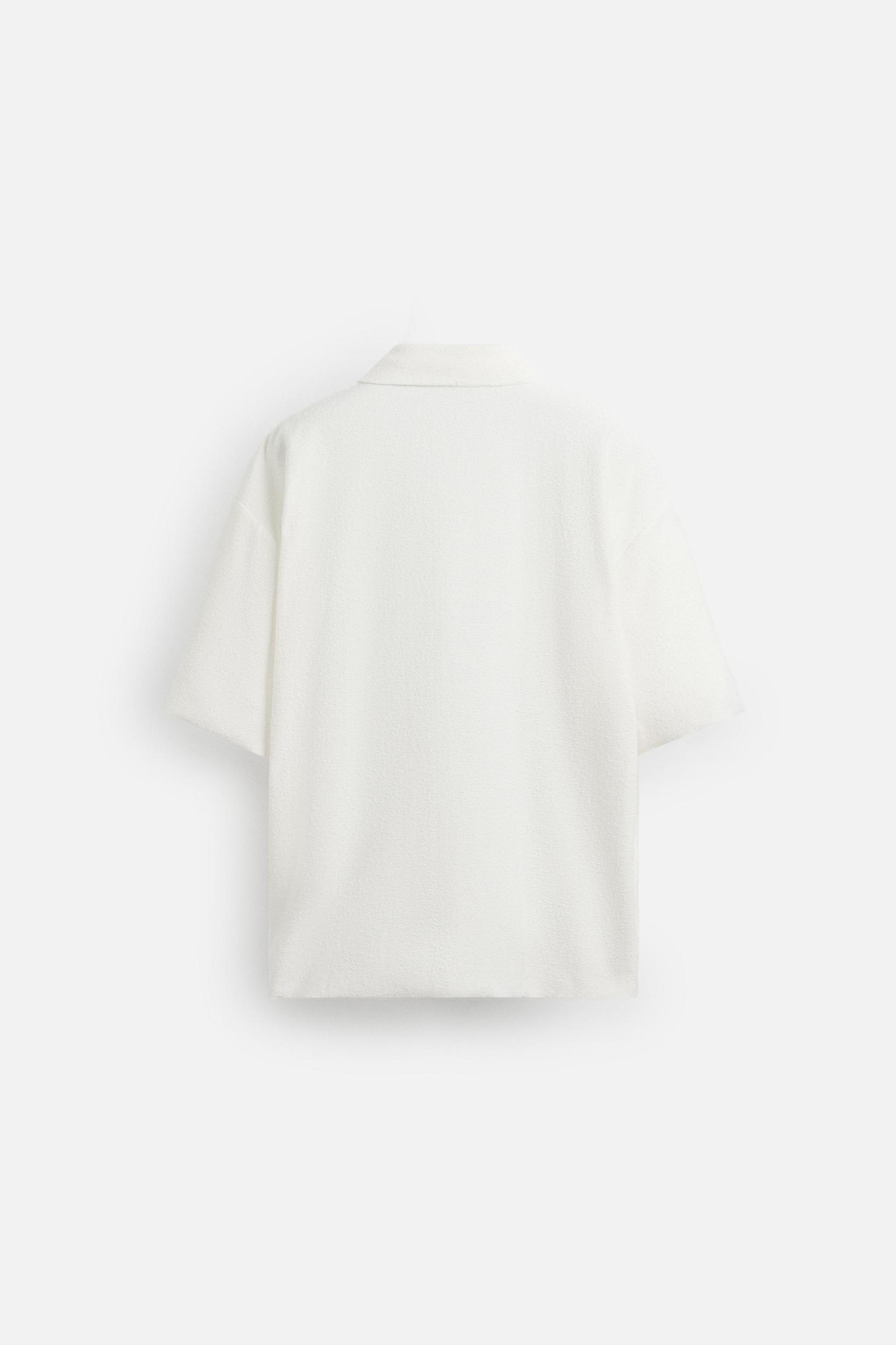 RELAXED FIT TEXTURED SHIRT Product Image