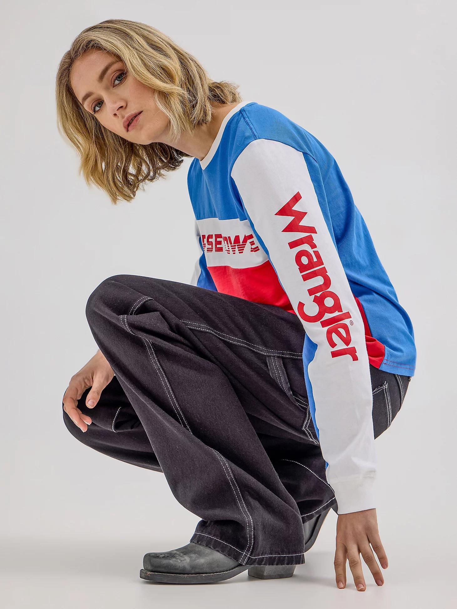 Wrangler® x Hot Wheels™ Women's Colorblock Tee Product Image