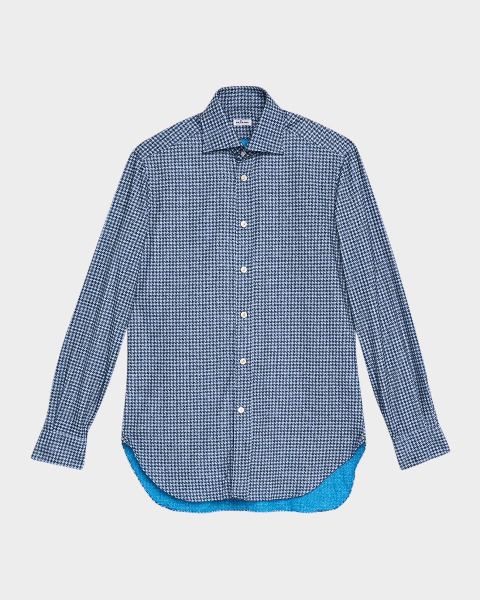 Men's Cotton Houndstooth Classic-Fit Sport Shirt Product Image