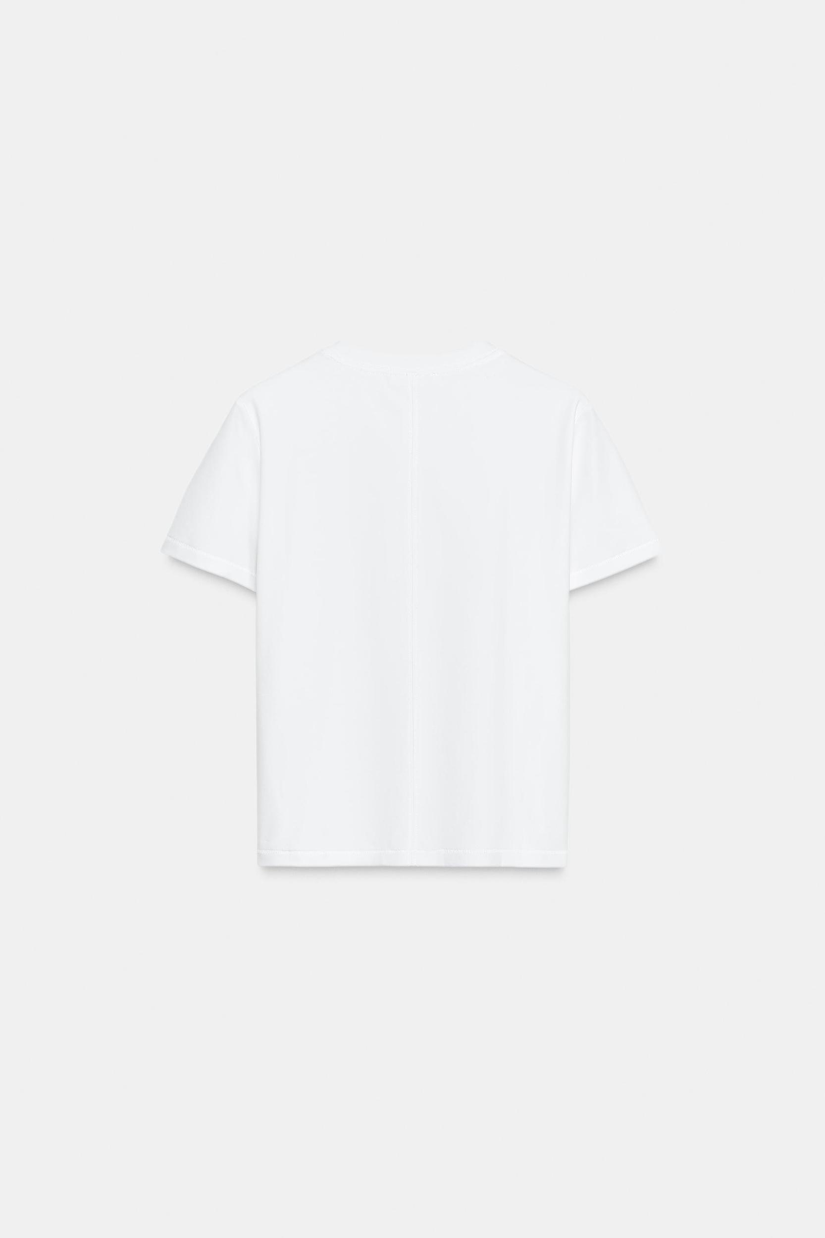 MERCERIZED COTTON T-SHIRT Product Image