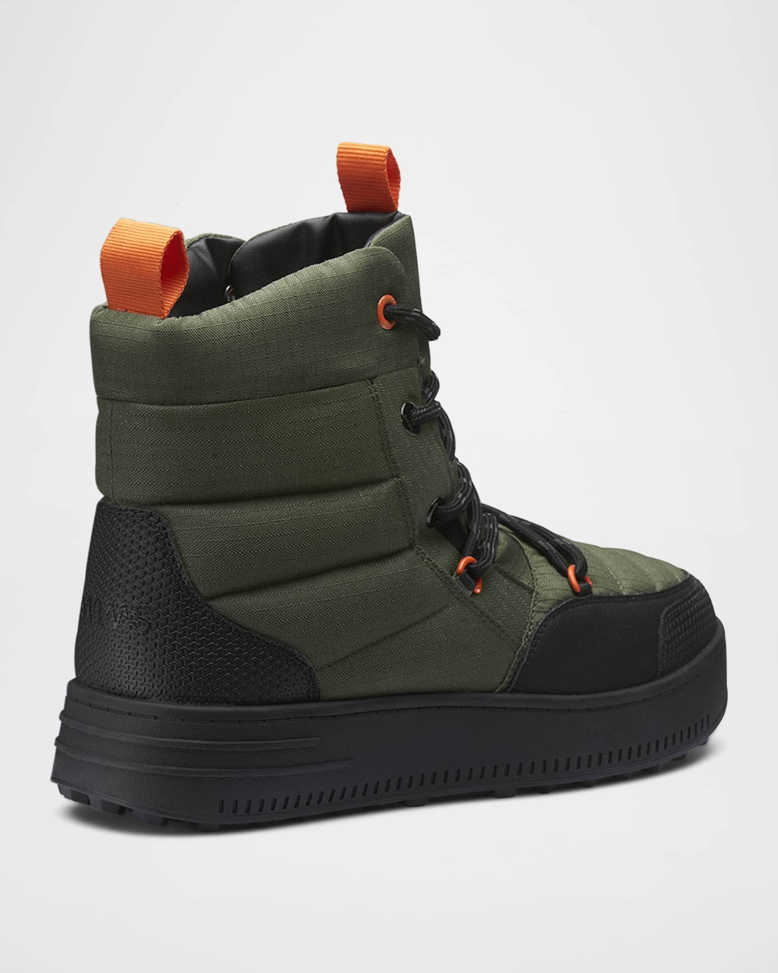 Men's Snow Runner Water-Resistant Quilted Boots Product Image