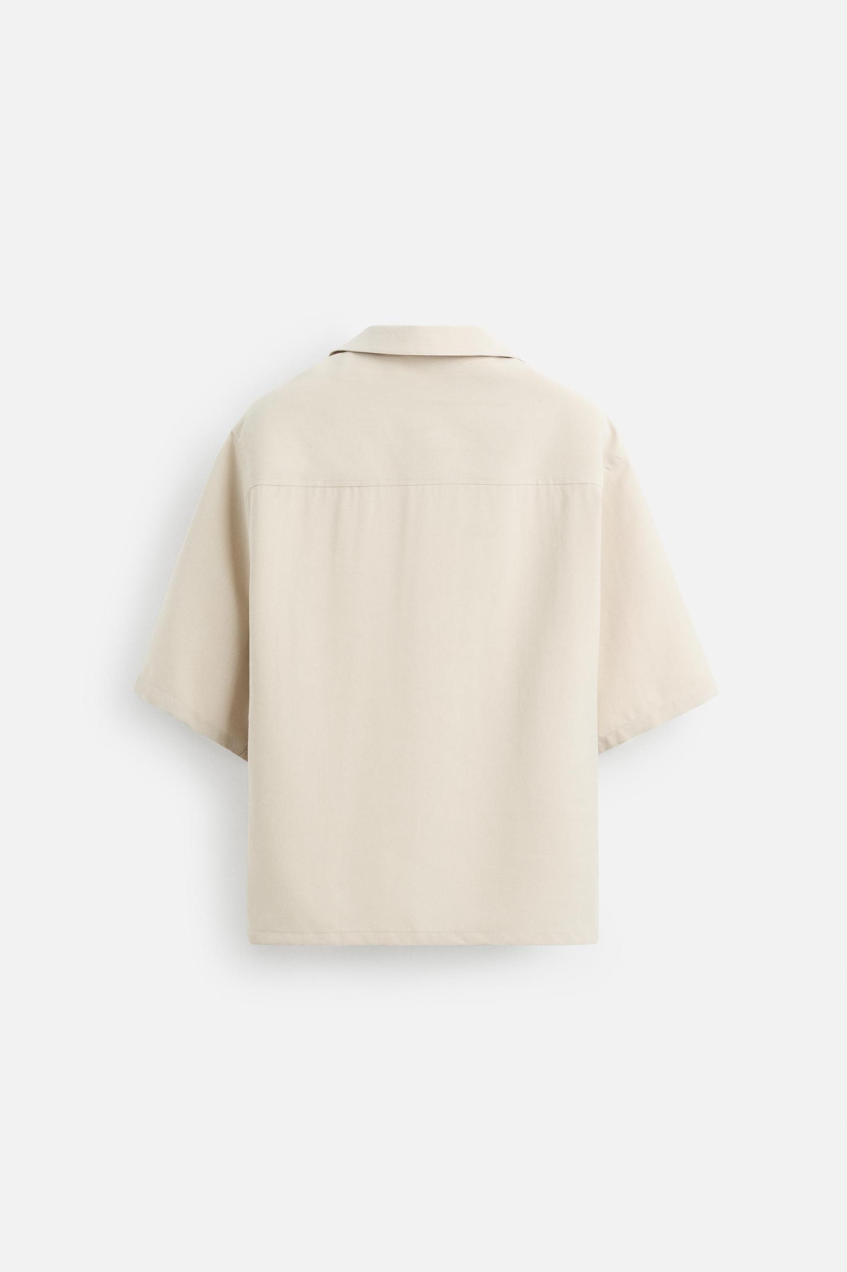 RELAXED FIT FLOWY SHIRT Product Image