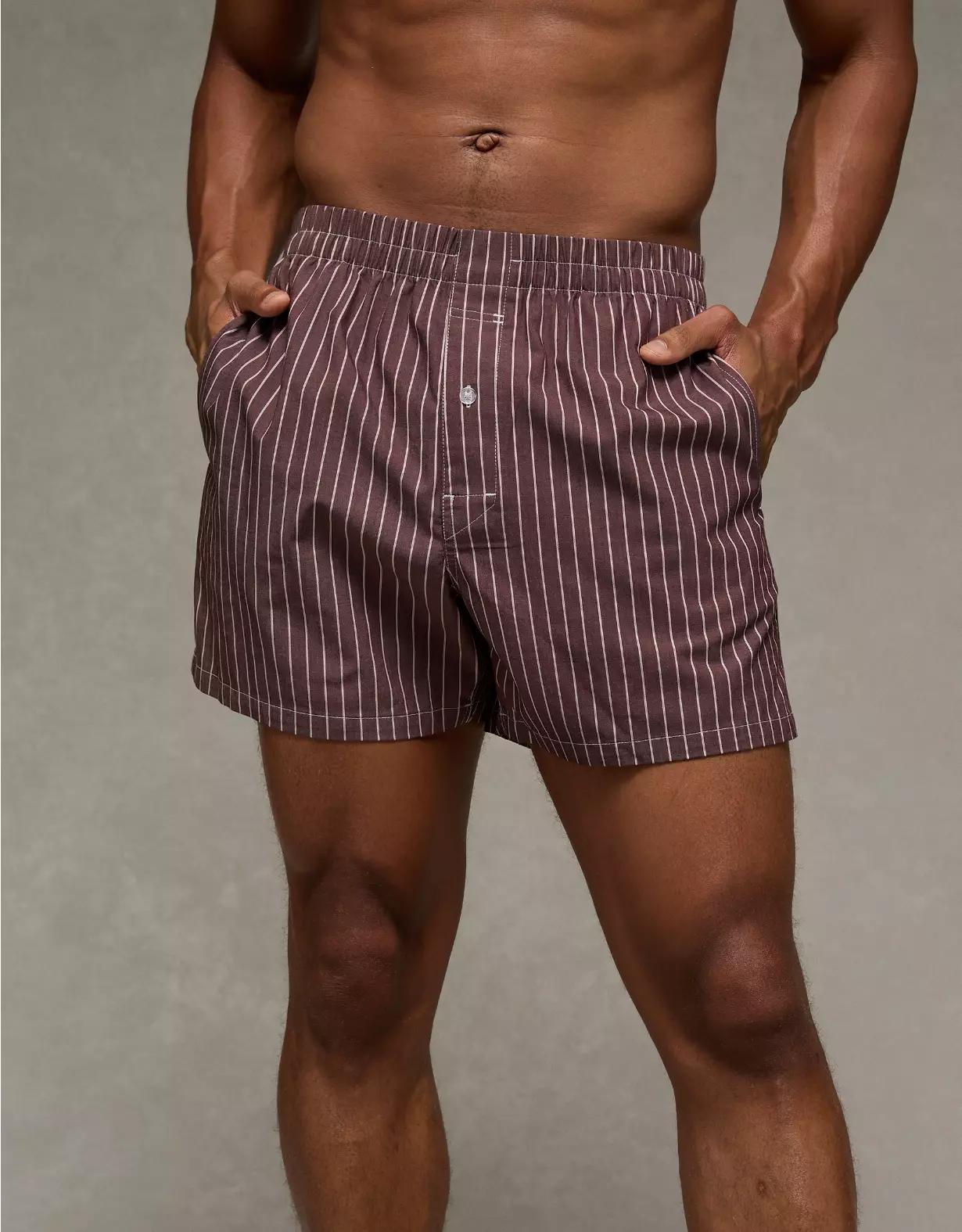 AEO Men's Poplin Pocket Boxer Short Product Image