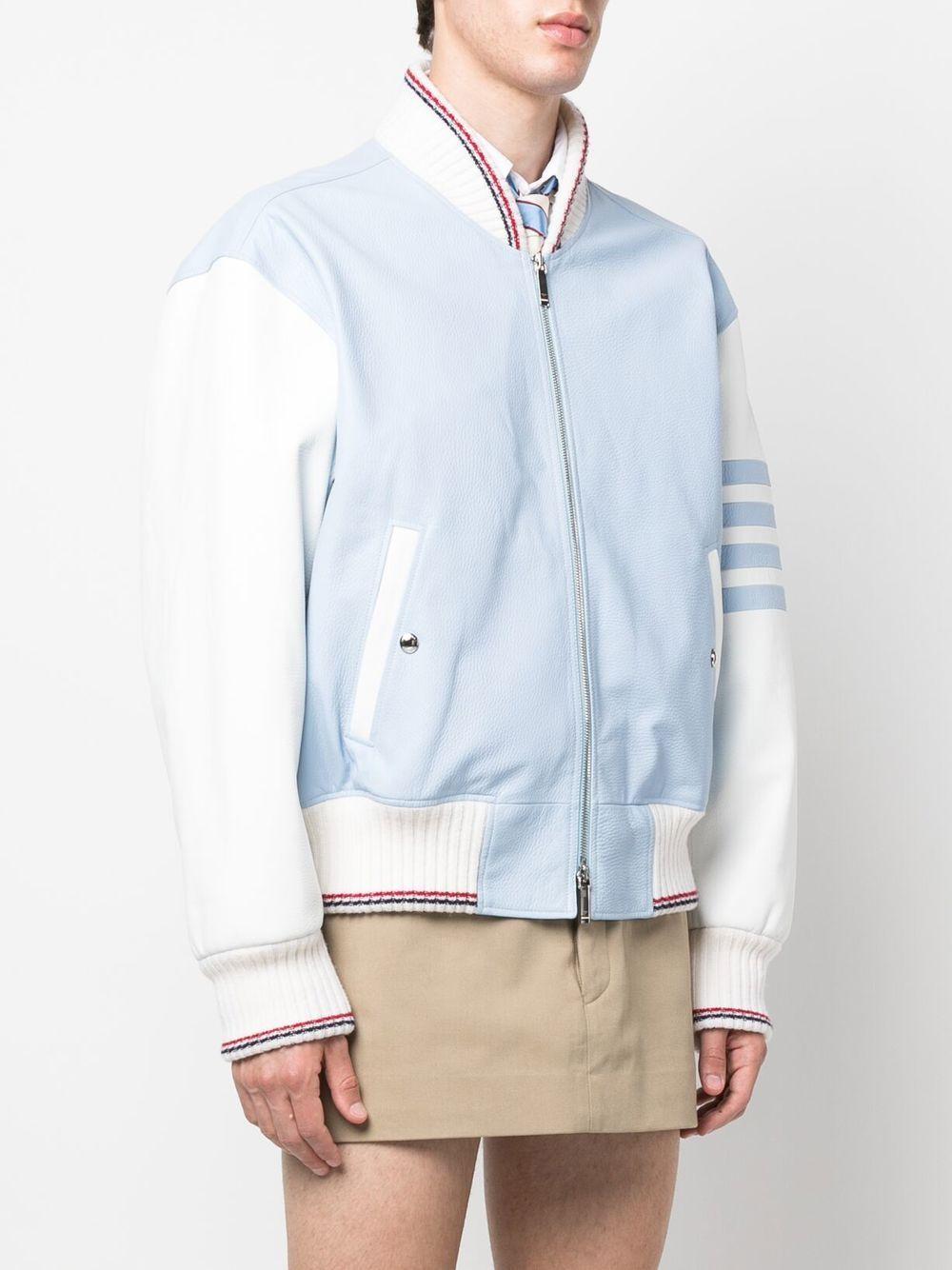 4 Bar Stripe bomber jacket Product Image