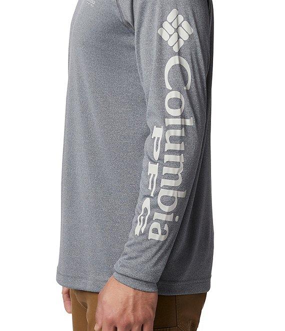 Columbia PFG Terminal Tackle Heather Long-Sleeve Rashguard T-Shirt Product Image