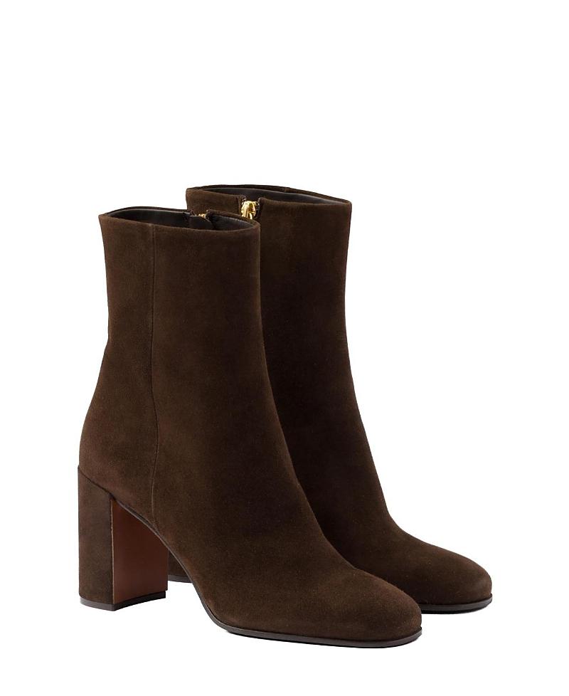 Womens Suede Booties Product Image