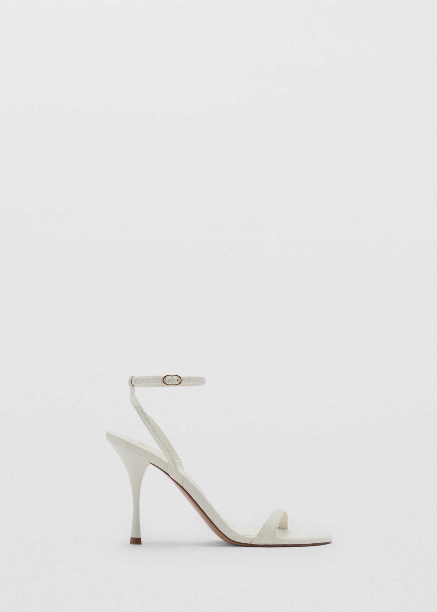 Strappy heeled sandals - Women | MANGO USA Product Image