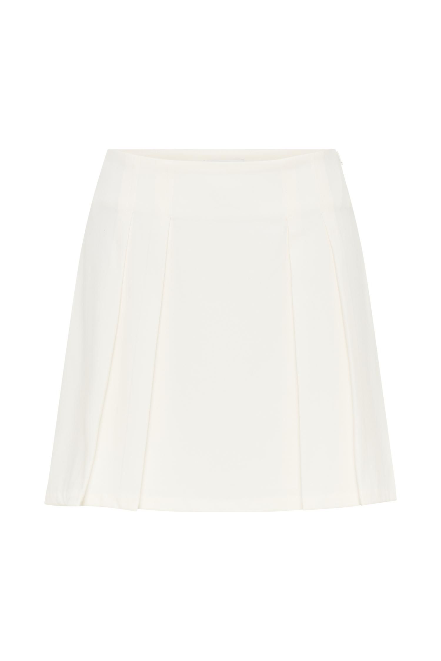Berkley Suiting Mini Skirt - Ivory Product Image