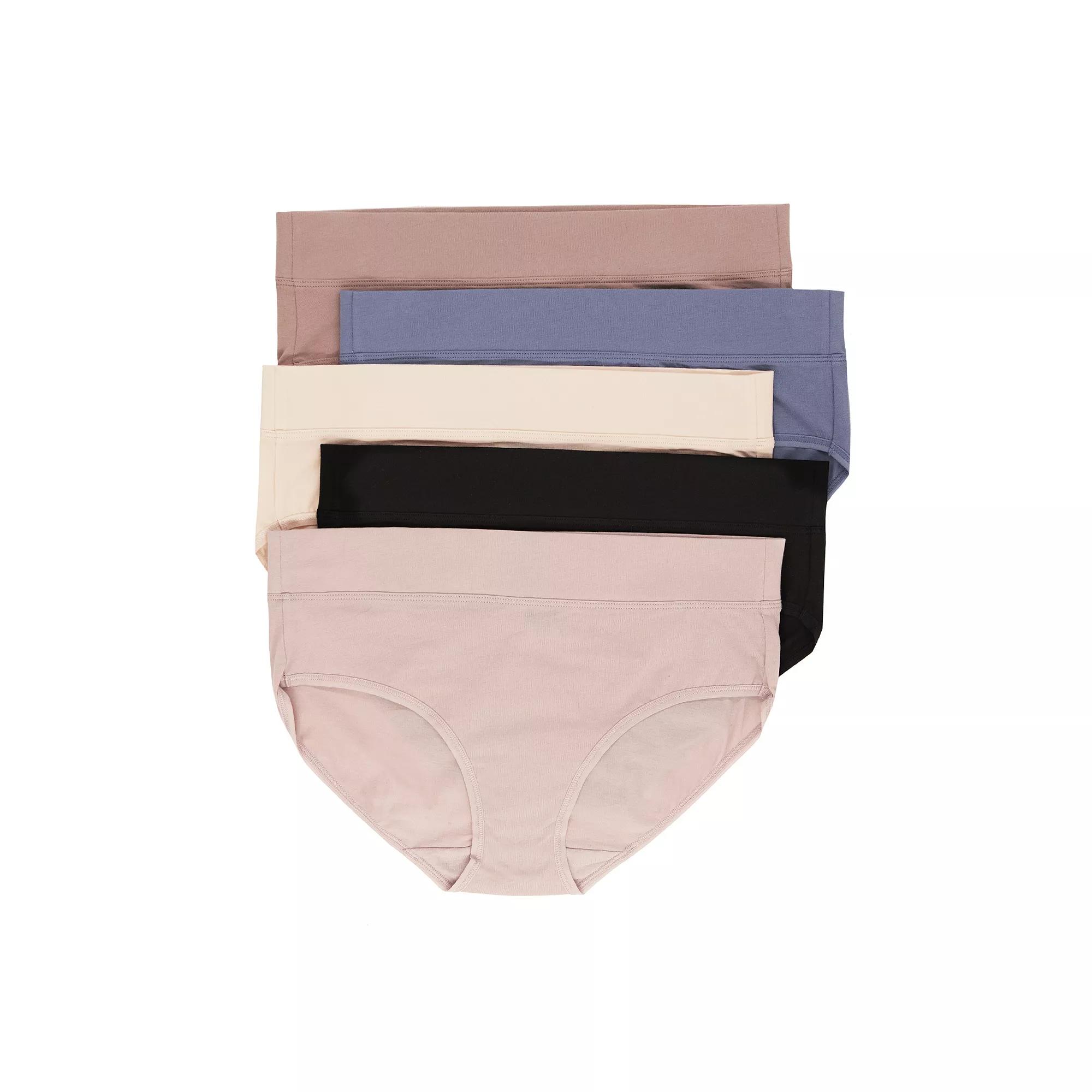 Women's Jezebel Pima Cotton Hipster Panty 4831P5 5-Pack,  Product Image