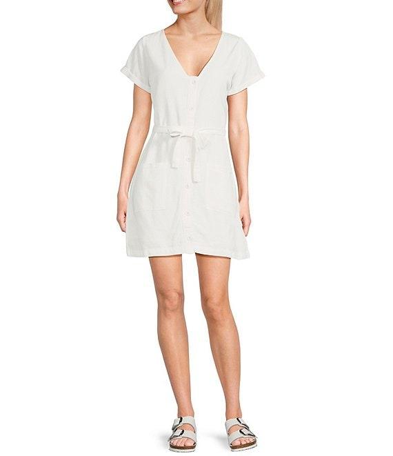 Roxy Kona Short Sleeve Mini Dress Product Image