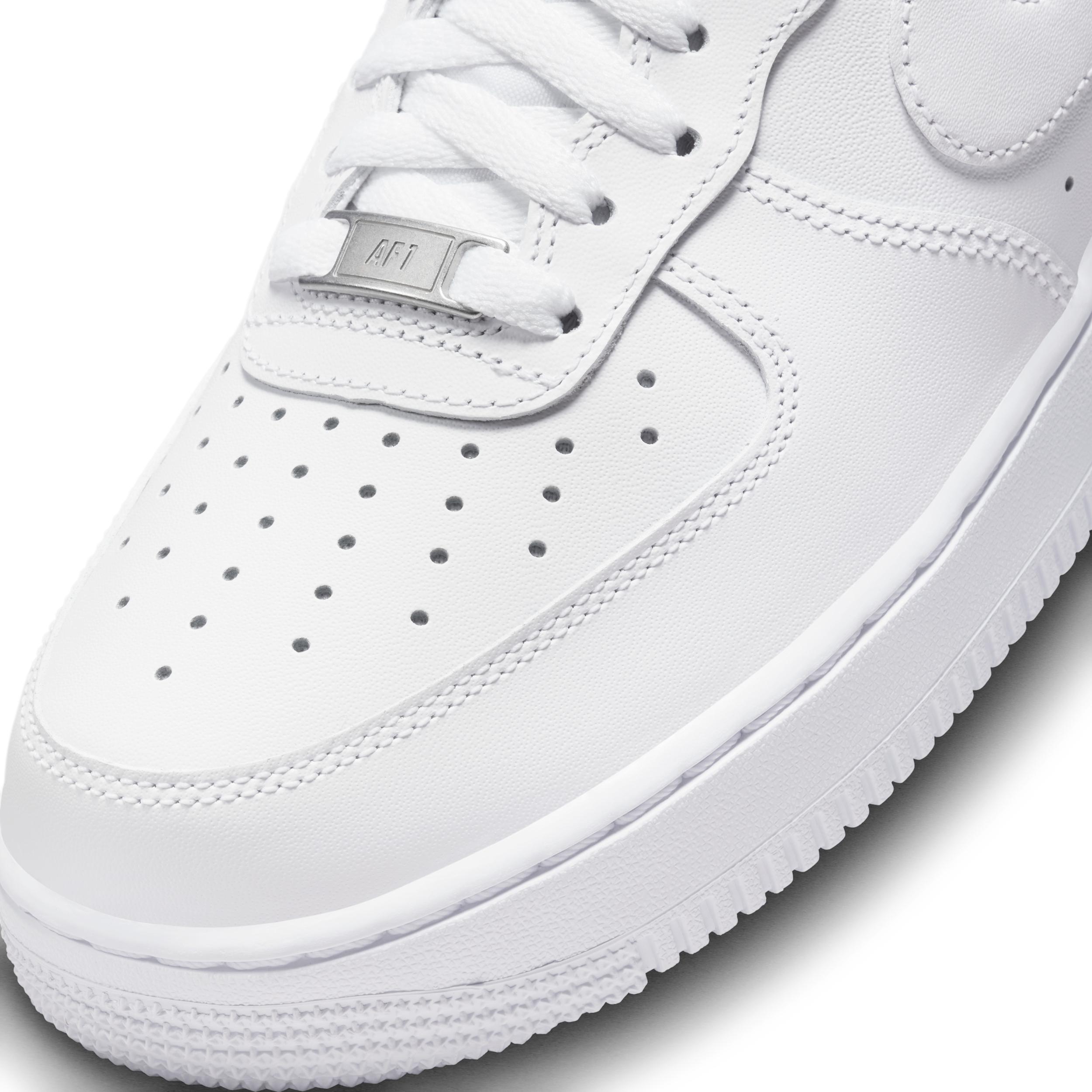 Nike Womens Nike Air Force 1 07 Flyease - Womens Shoes White/White/White Product Image