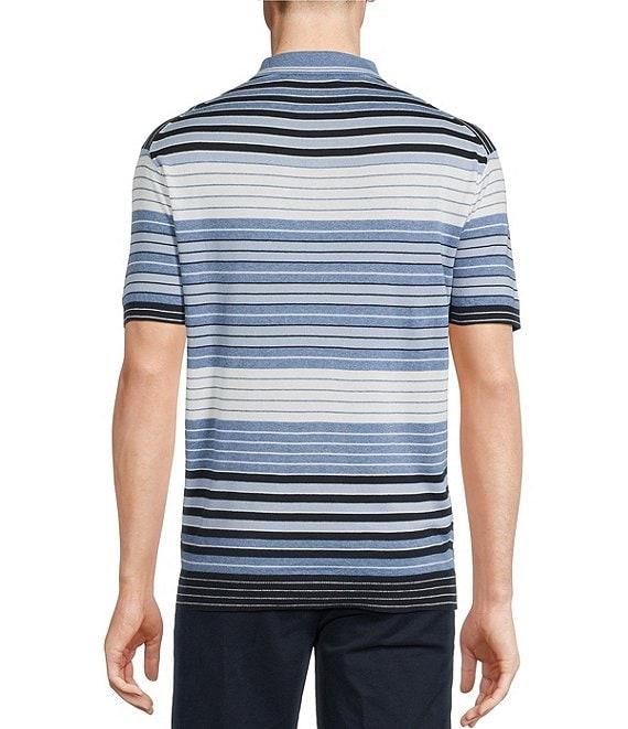 Cremieux Blue Label St. Tropez Collection Solid Short Sleeve Polo Sweater Product Image