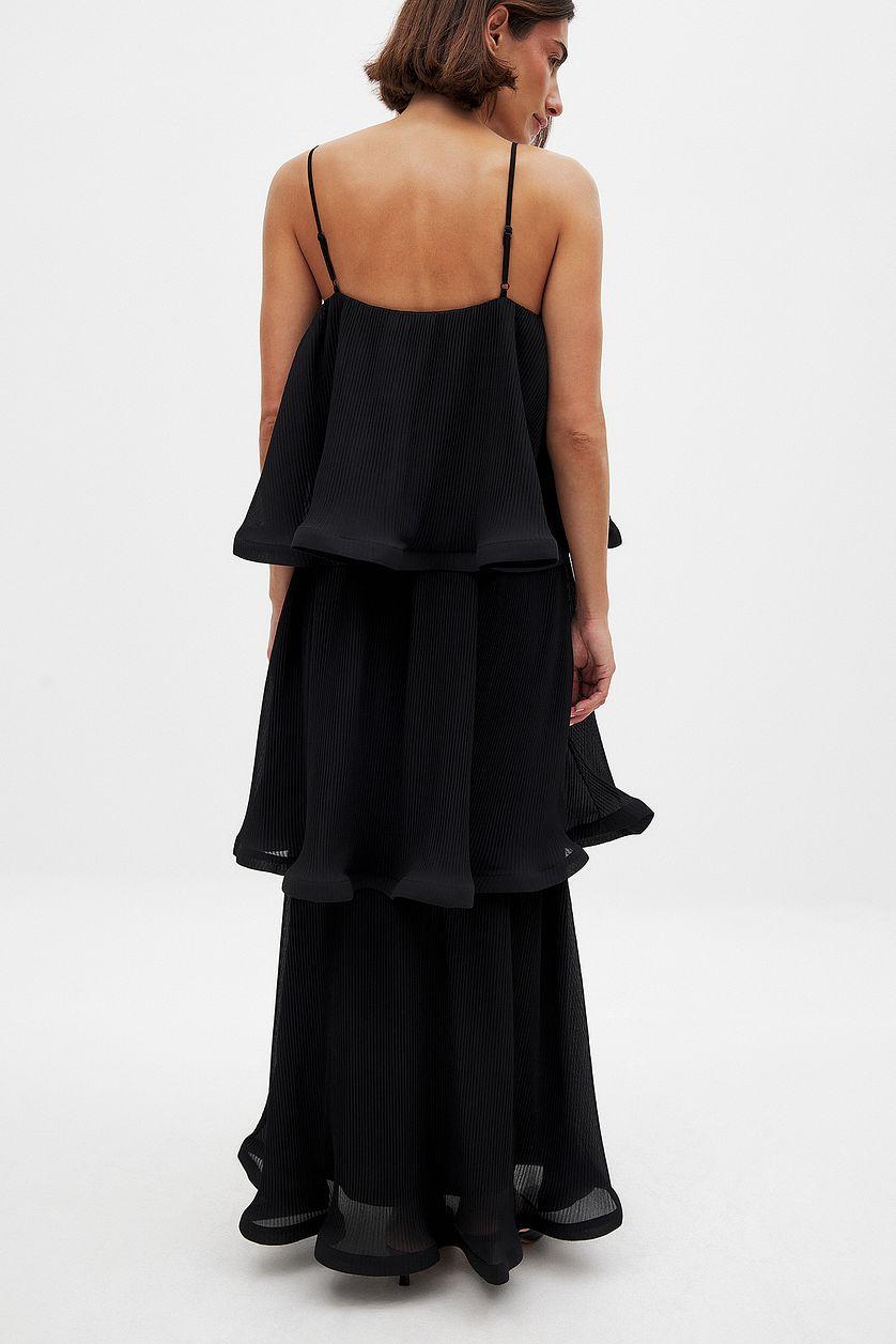Flounce Maxi Dress Product Image