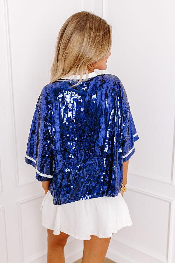 Florida Sequin Shift Top Product Image