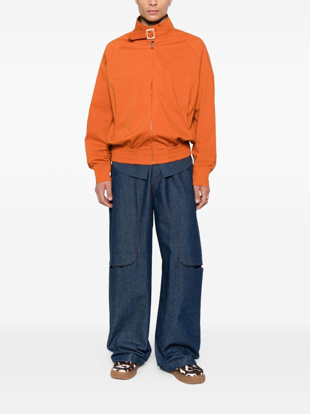 Harrington zip-up bomber jacket Product Image