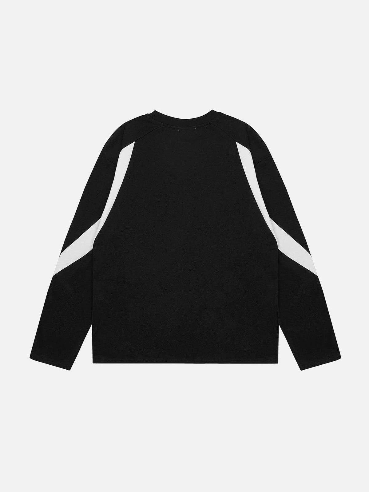 Aelfric Eden Patchwork Racing Sweatshirt Product Image