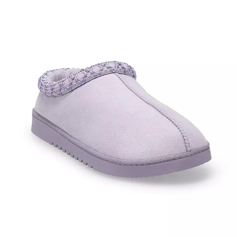 Sonoma Goods For Life® Gomezz Women's Clog Slippers, Size: Medium, Purple Product Image